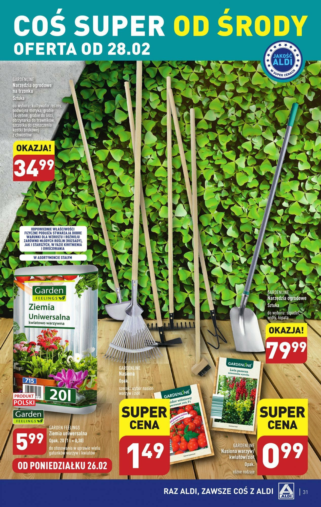 Aldi Gazetka ważna od 26.02.2024 do 02.03.2024 strona 31
