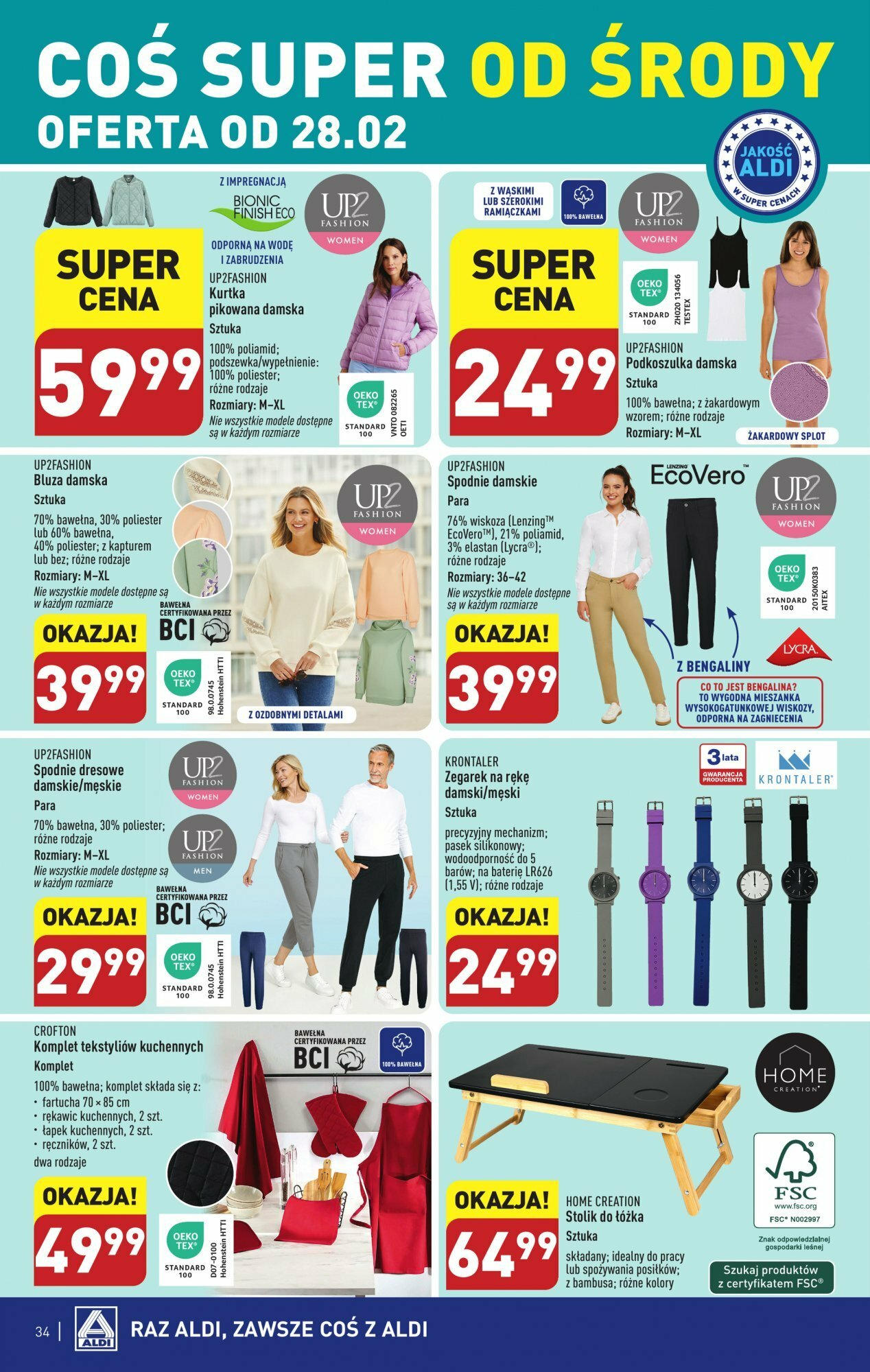 Aldi Gazetka ważna od 26.02.2024 do 02.03.2024 strona 34