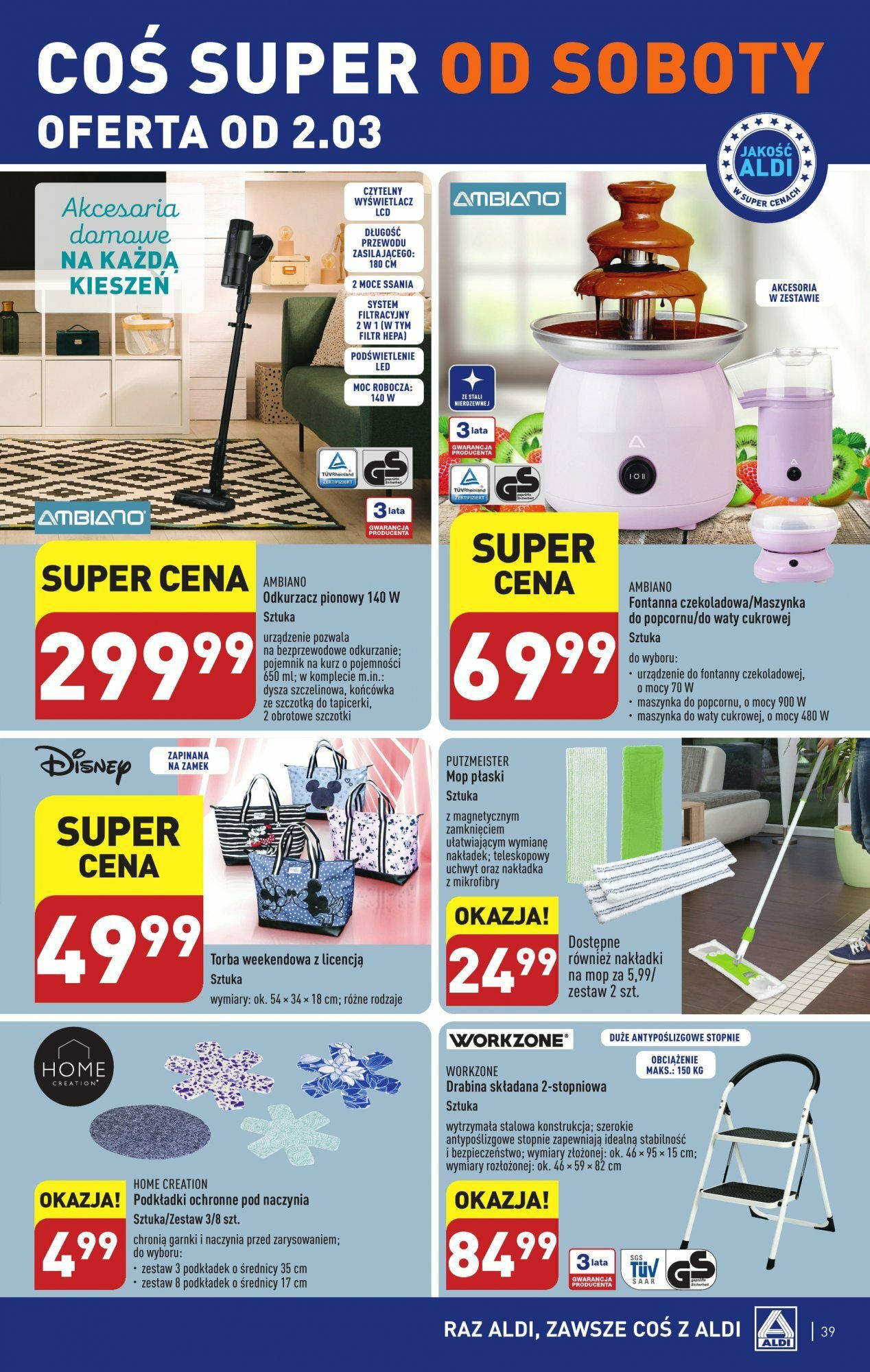 Aldi Gazetka ważna od 26.02.2024 do 02.03.2024 strona 39