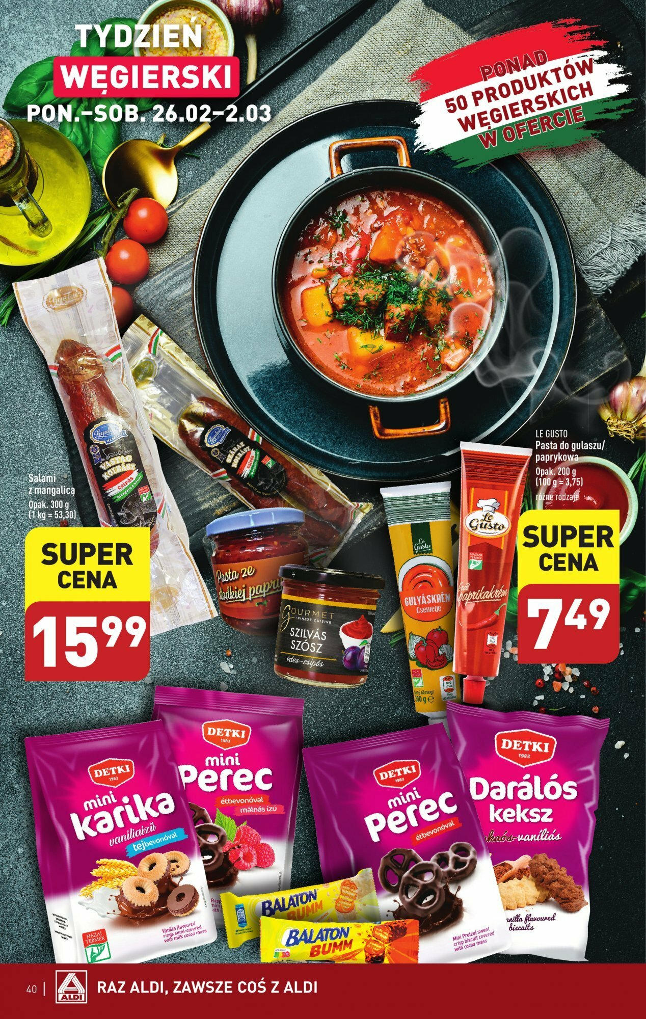 Aldi Gazetka ważna od 26.02.2024 do 02.03.2024 strona 40