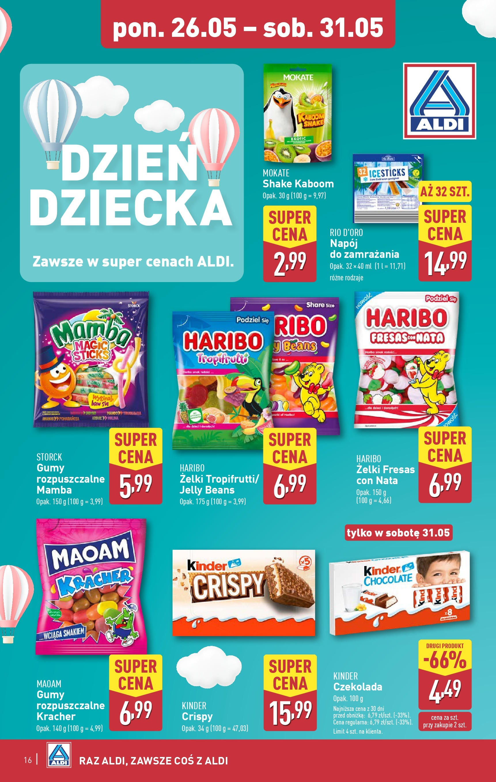 Aldi Gazetka ważna od 26.05.2025 do 31.05.2025 strona 16