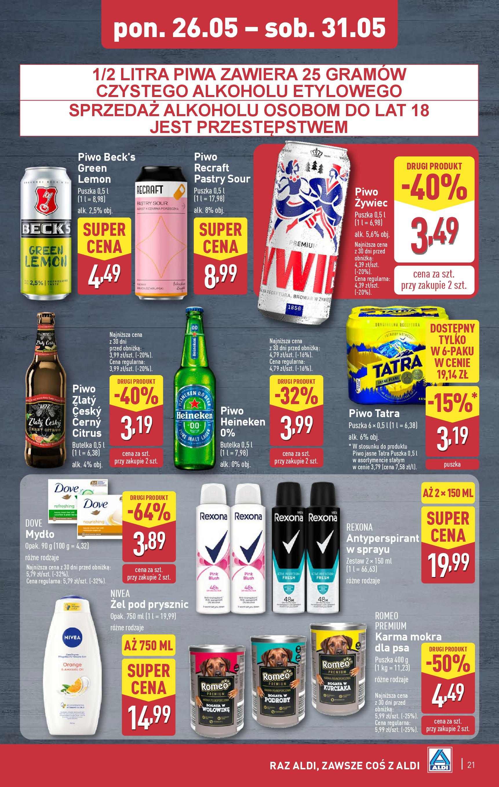 Aldi Gazetka ważna od 26.05.2025 do 31.05.2025 strona 20