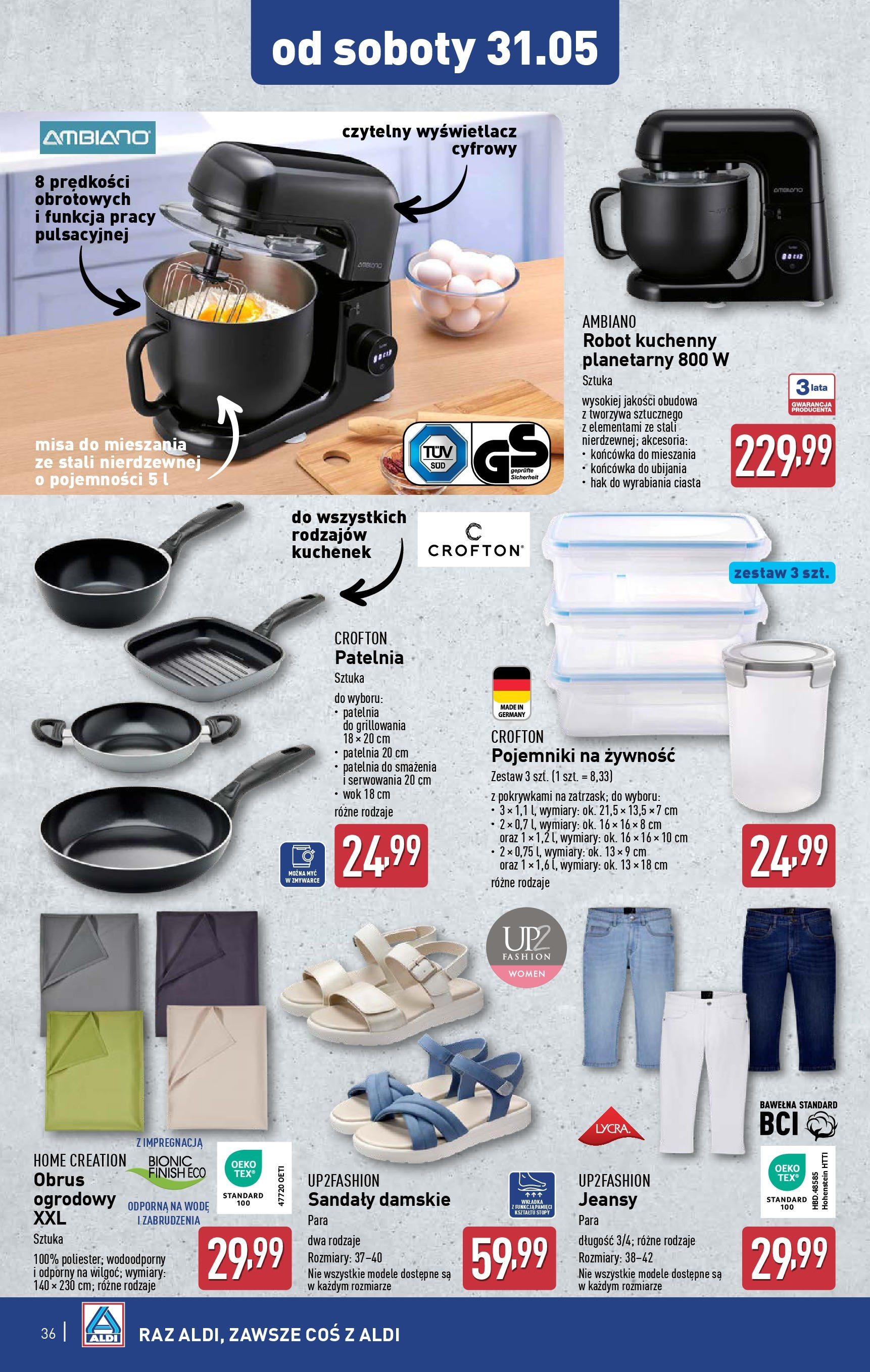 Aldi Gazetka ważna od 26.05.2025 do 31.05.2025 strona 35