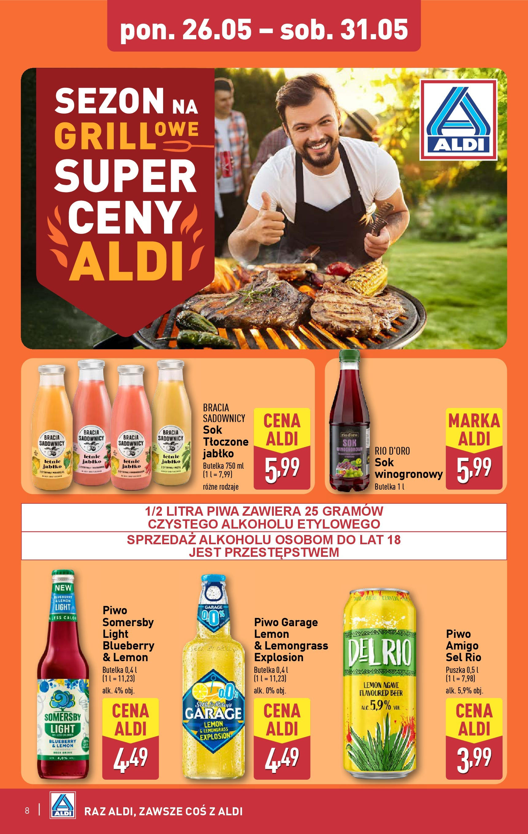 Aldi Gazetka ważna od 26.05.2025 do 31.05.2025 strona 8