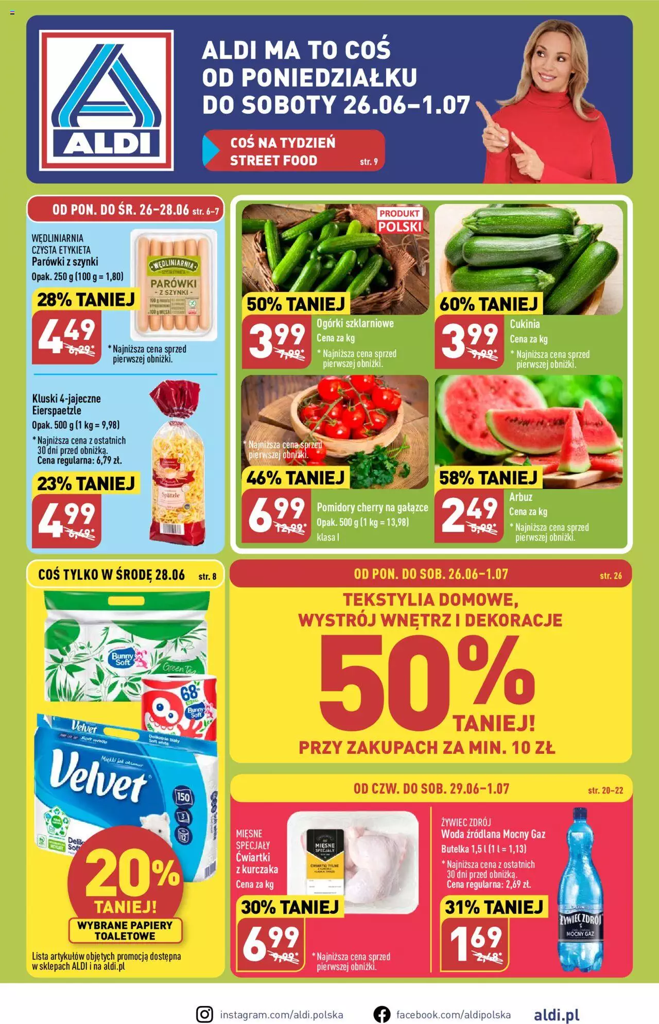 Aldi Gazetka ważna od 26.06.2023 do 01.07.2023 strona 1
