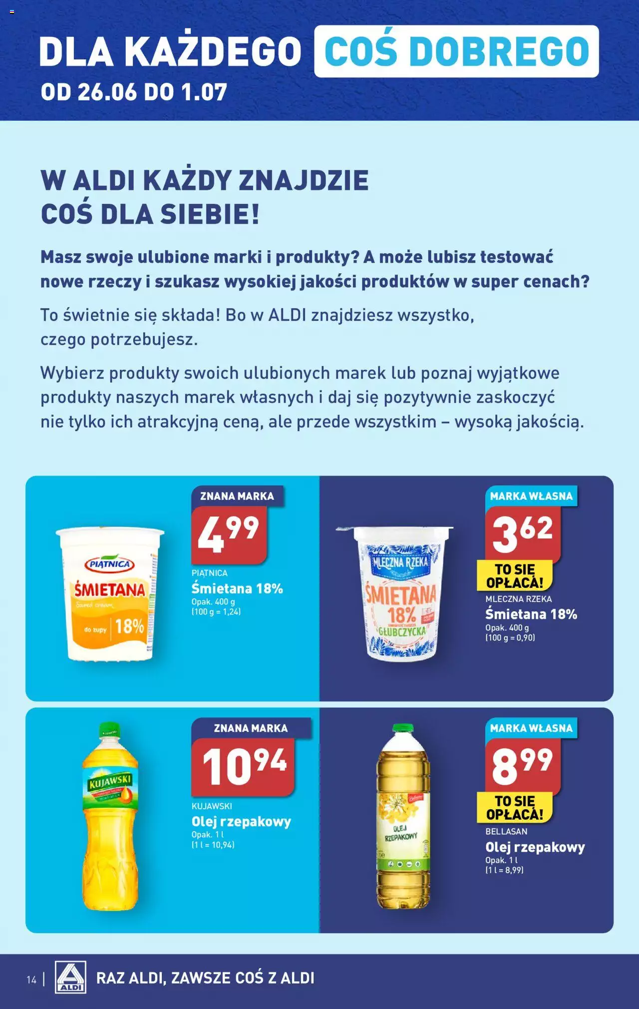 Aldi Gazetka ważna od 26.06.2023 do 01.07.2023 strona 14