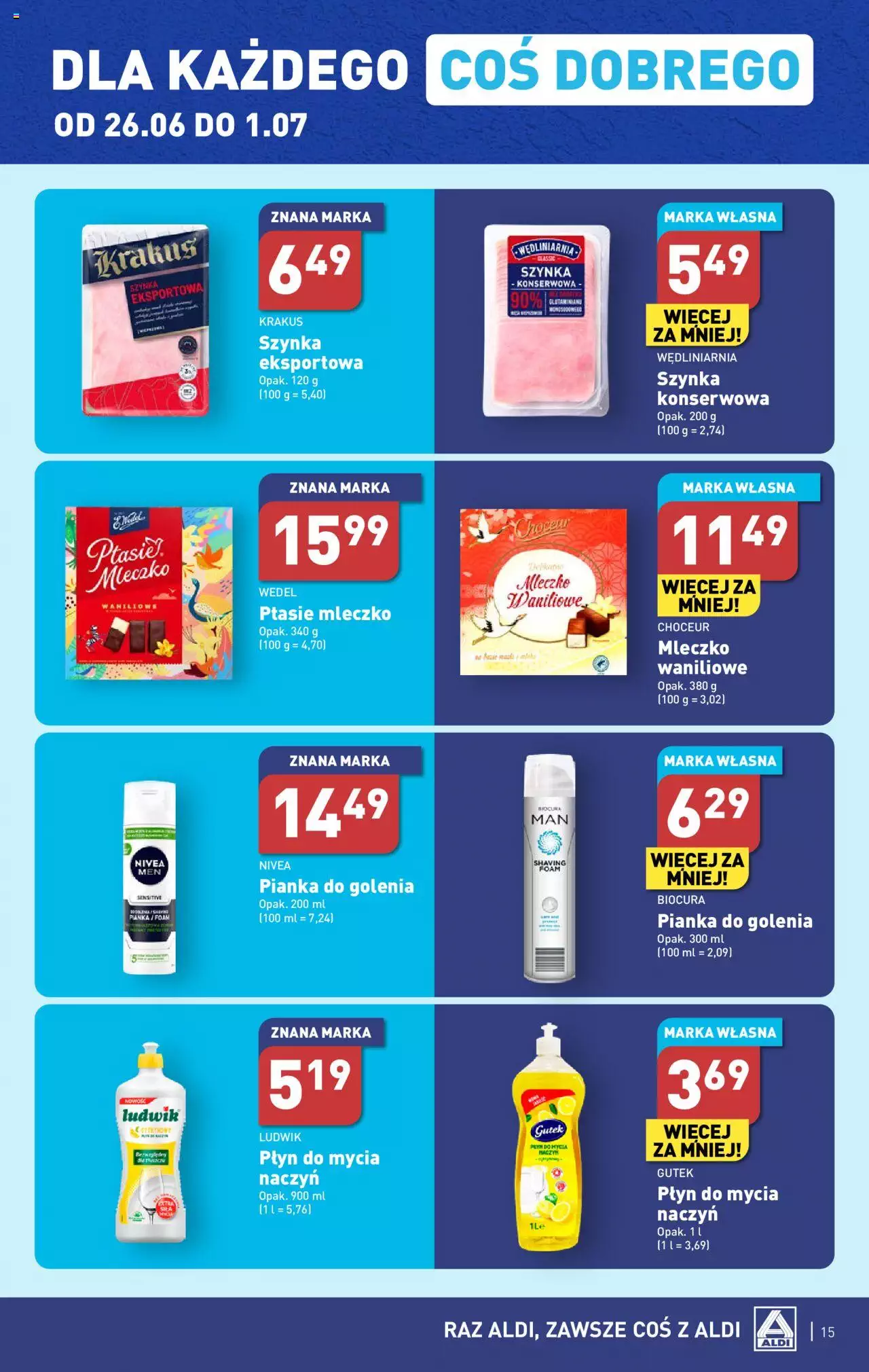Aldi Gazetka ważna od 26.06.2023 do 01.07.2023 strona 15