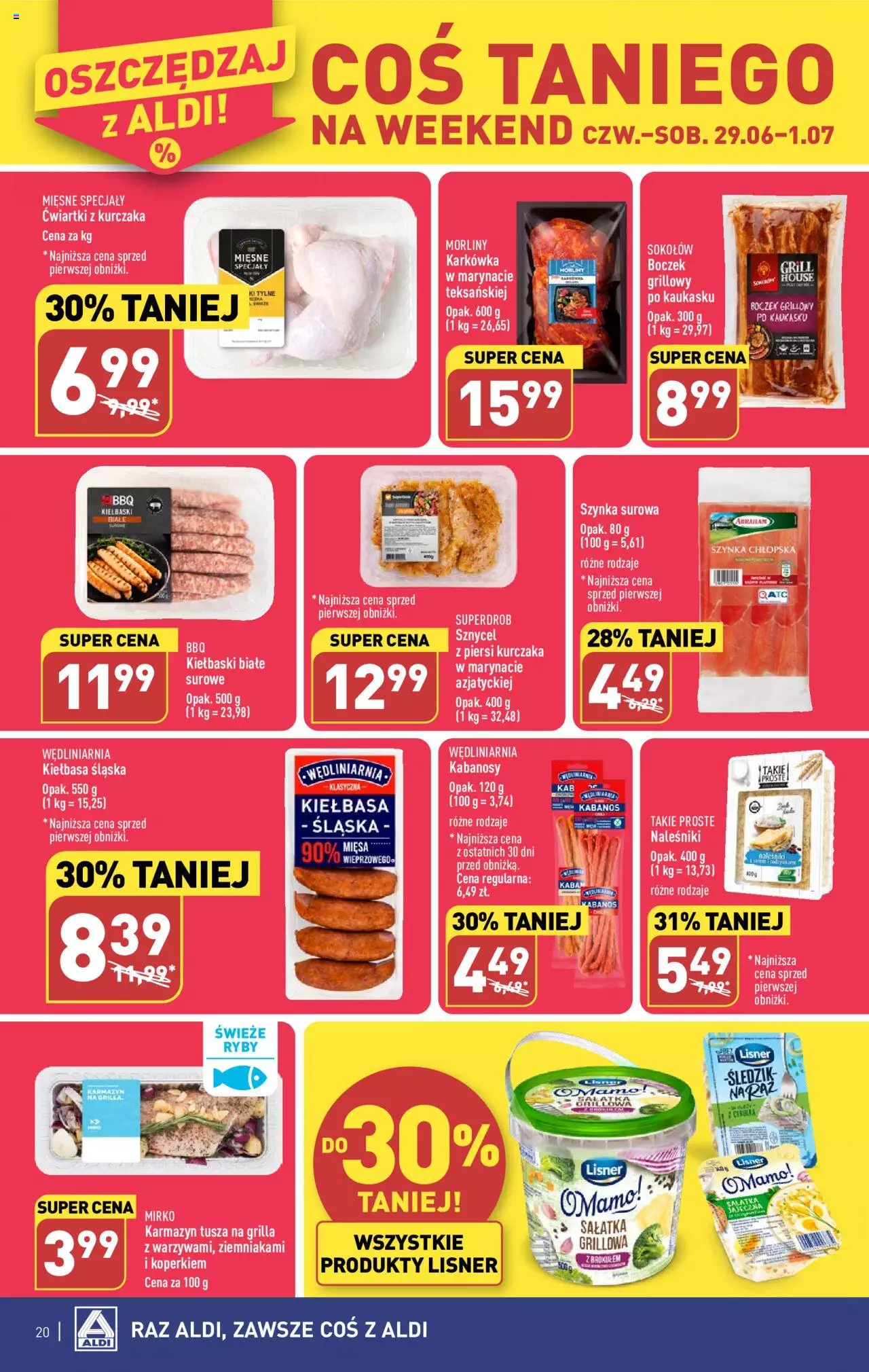 Aldi Gazetka ważna od 26.06.2023 do 01.07.2023 strona 20