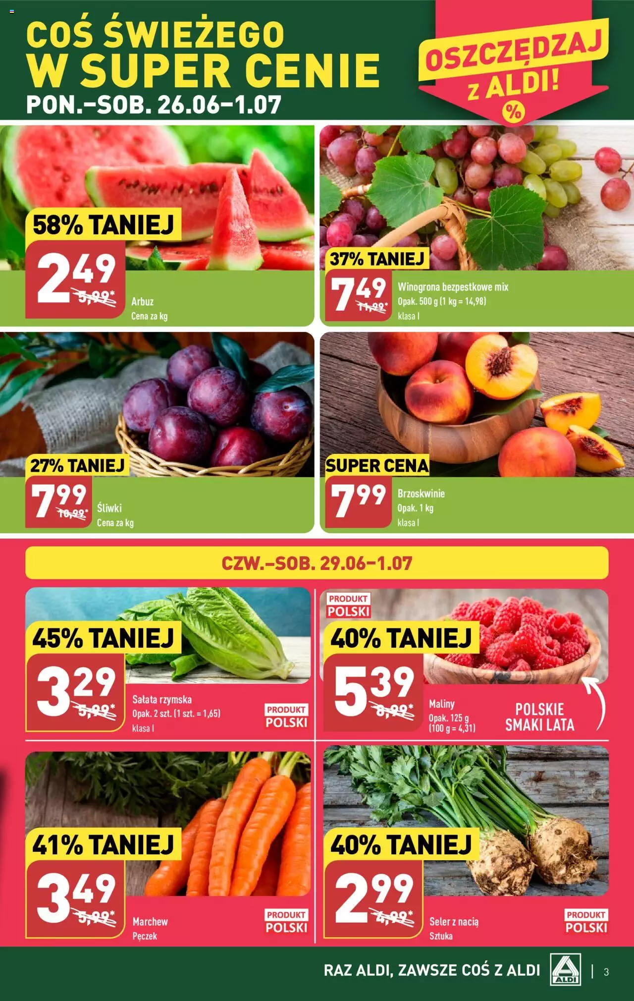 Aldi Gazetka ważna od 26.06.2023 do 01.07.2023 strona 3