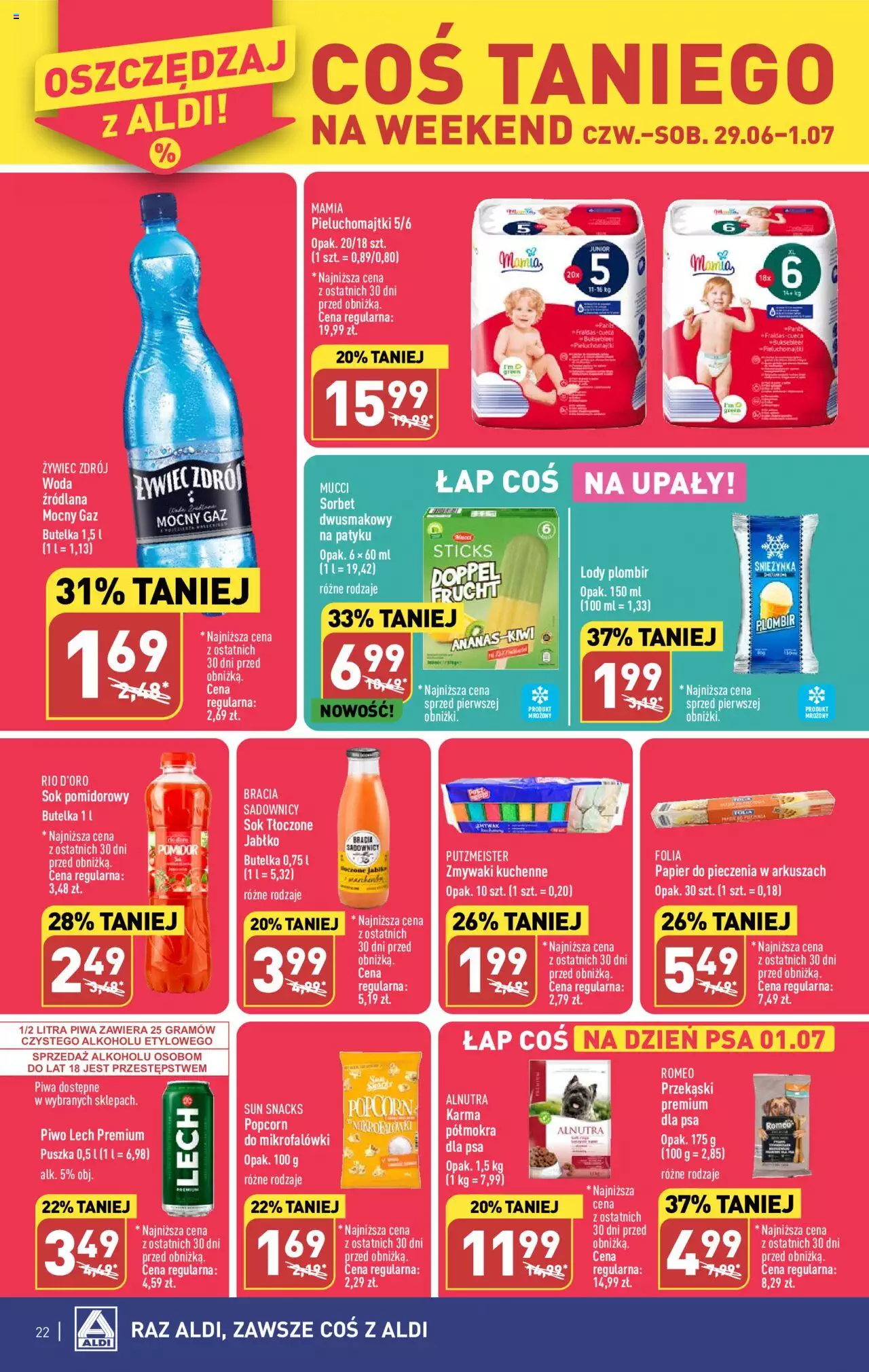 Aldi Gazetka ważna od 26.06.2023 do 01.07.2023 strona 22