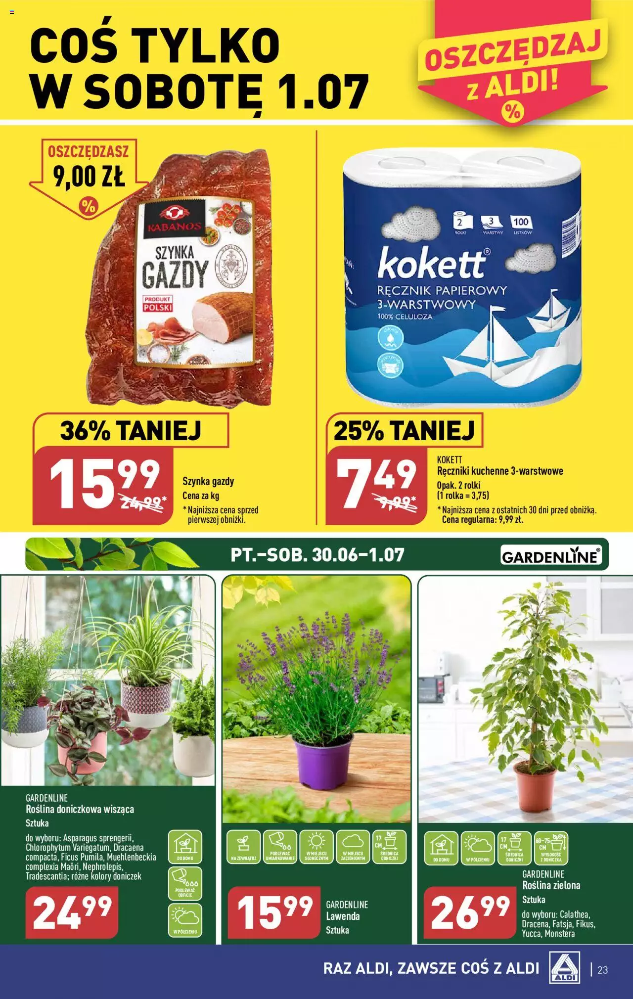 Aldi Gazetka ważna od 26.06.2023 do 01.07.2023 strona 23