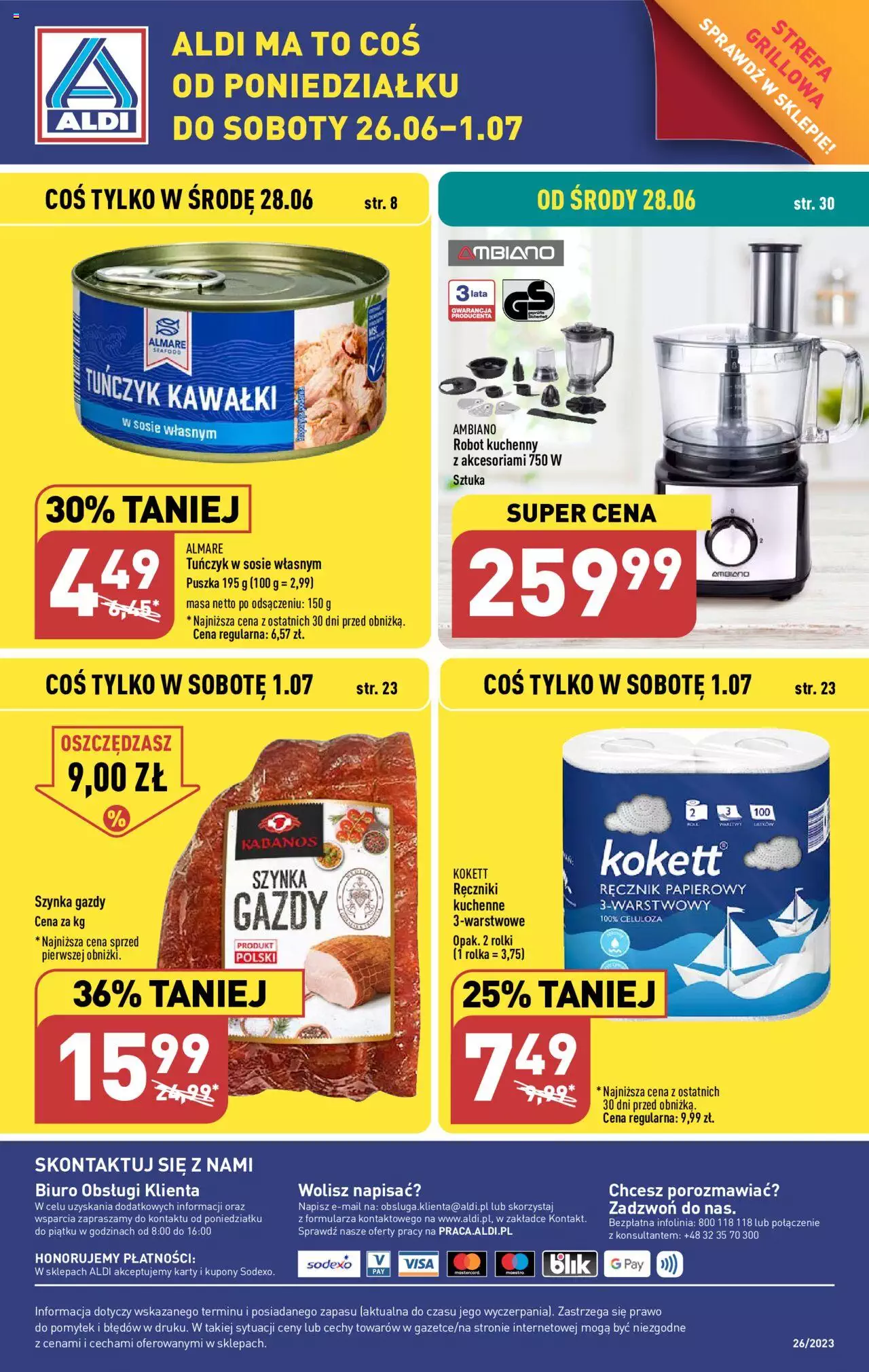 Aldi Gazetka ważna od 26.06.2023 do 01.07.2023 strona 36