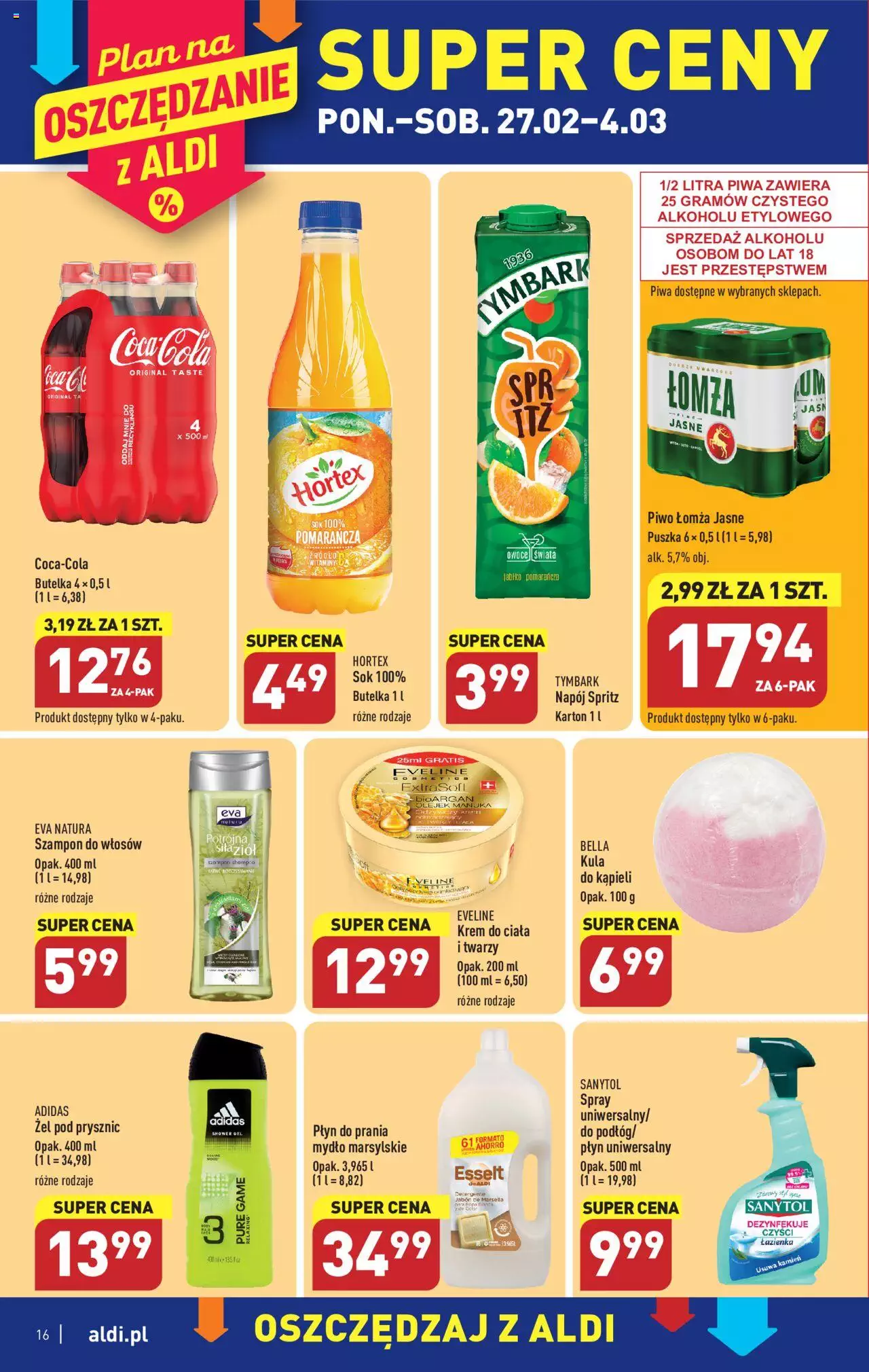 Aldi Gazetka ważna od 27.02.2023 do 04.03.2023 strona 16