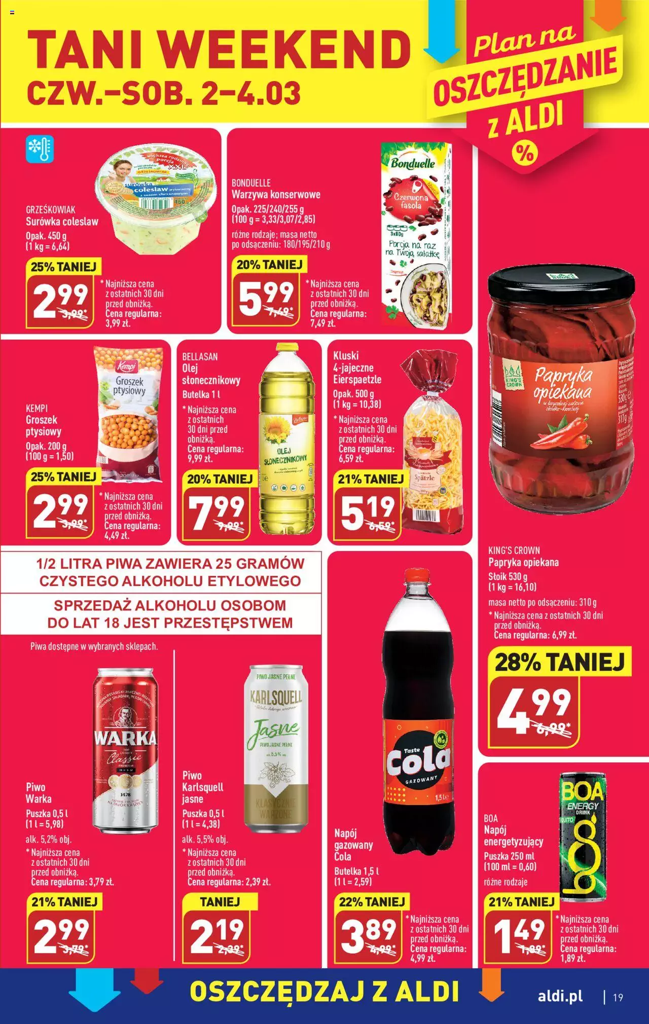 Aldi Gazetka ważna od 27.02.2023 do 04.03.2023 strona 19