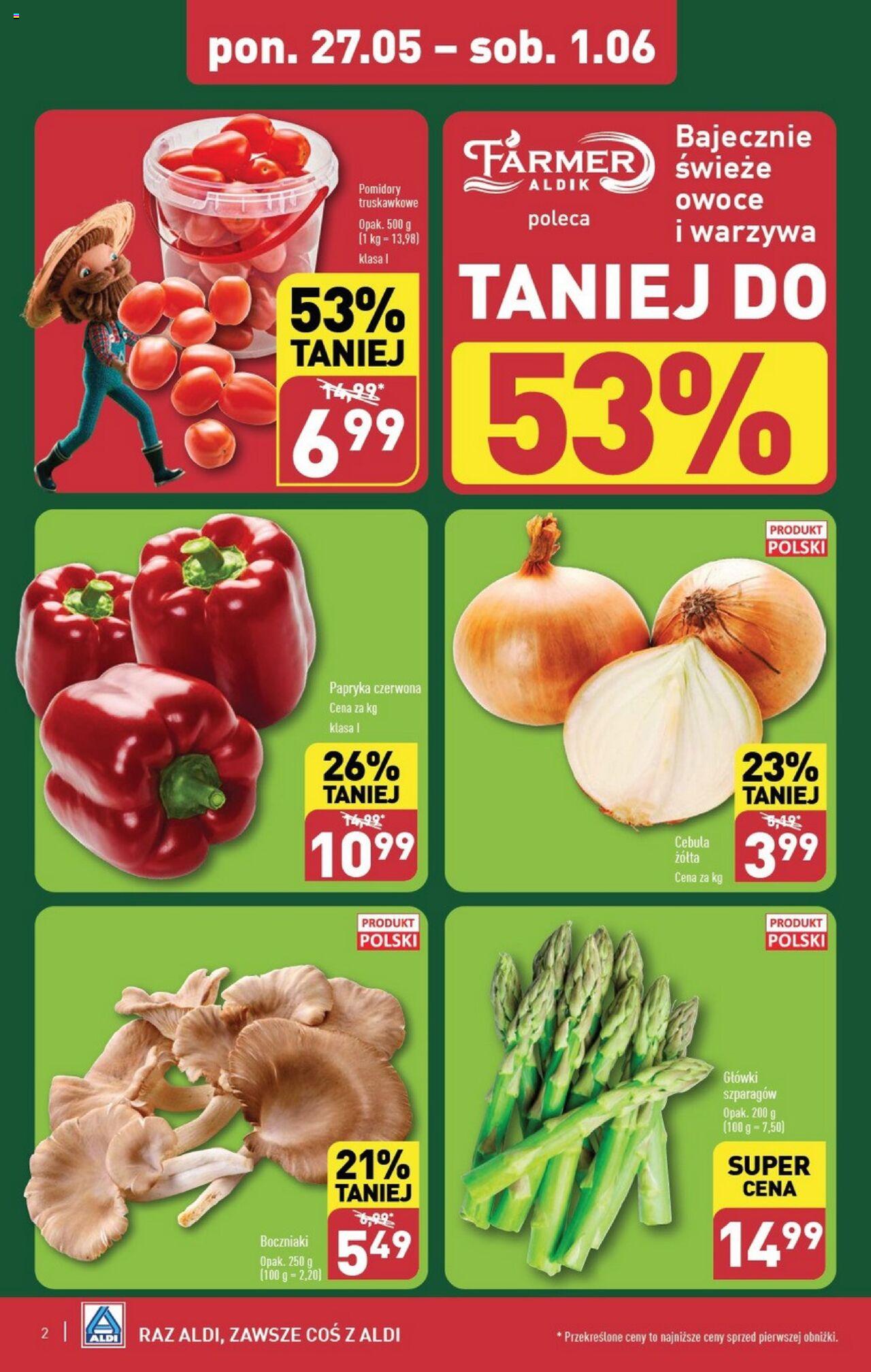 Aldi Gazetka ważna od 27.05.2024 do 01.06.2024 strona 2