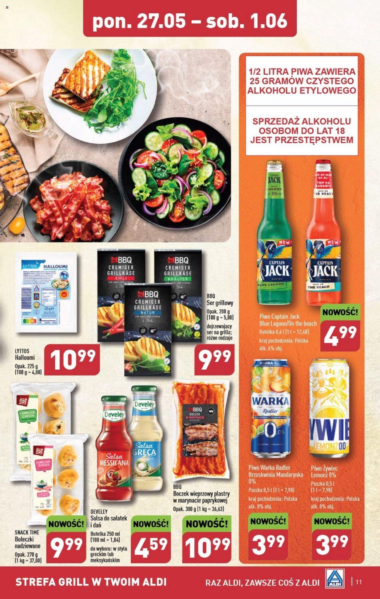 Aldi Gazetka ważna od 27.05.2024 do 01.06.2024 strona 11