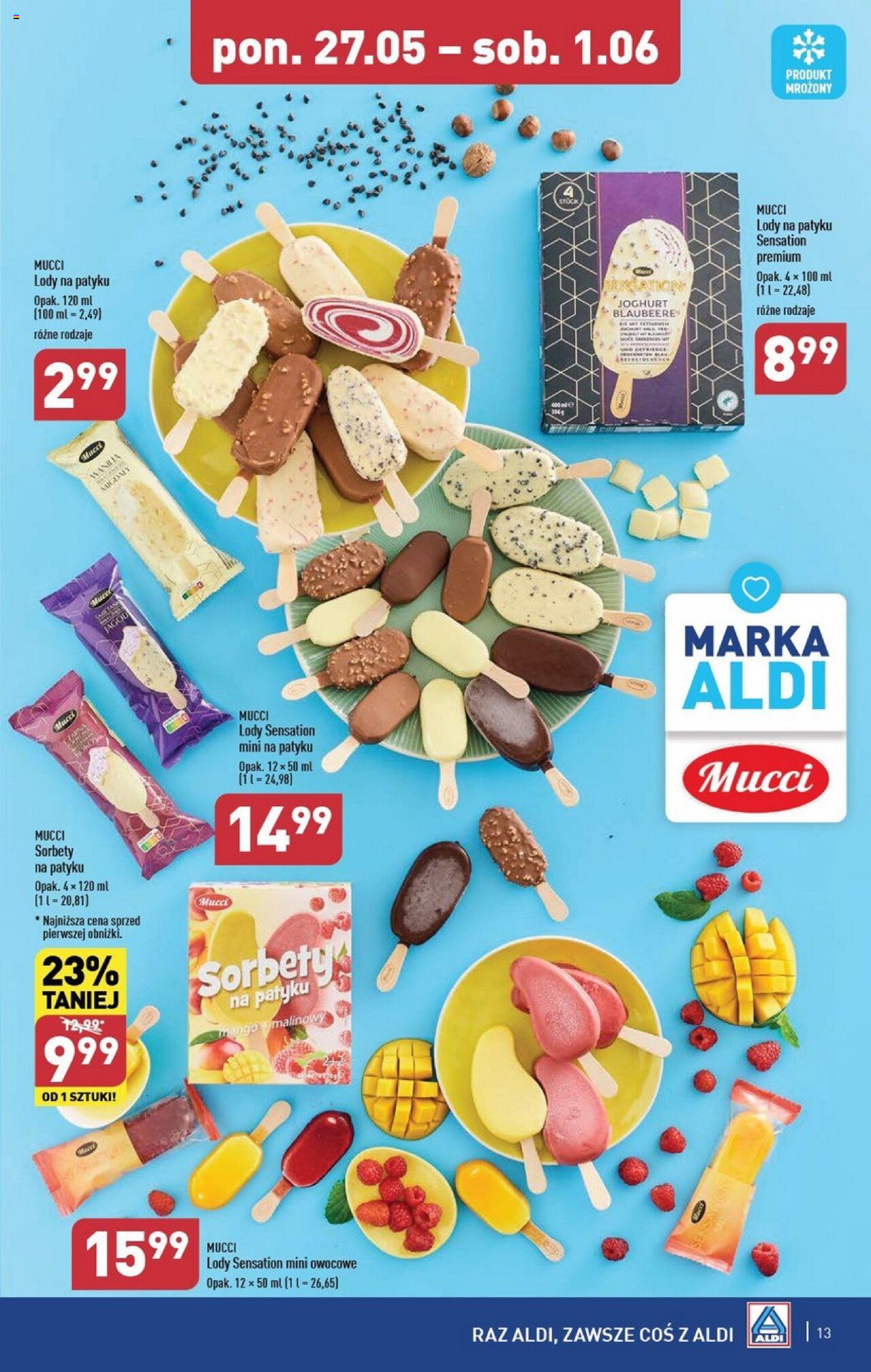 Aldi Gazetka ważna od 27.05.2024 do 01.06.2024 strona 13