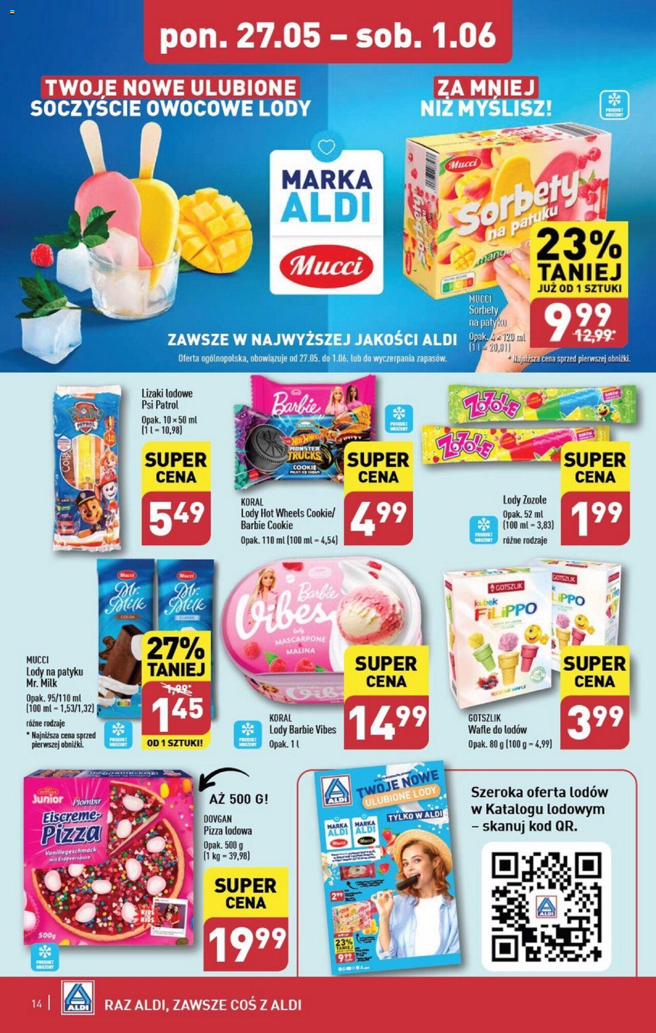 Aldi Gazetka ważna od 27.05.2024 do 01.06.2024 strona 14