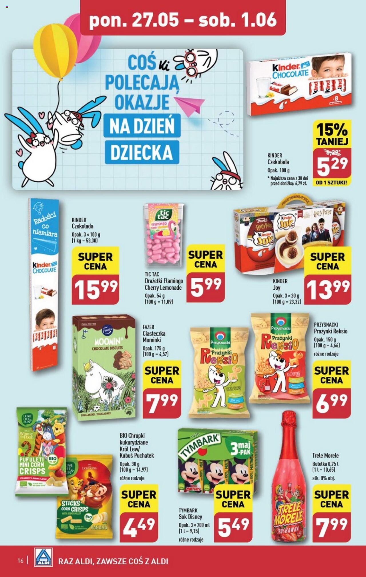 Aldi Gazetka ważna od 27.05.2024 do 01.06.2024 strona 16