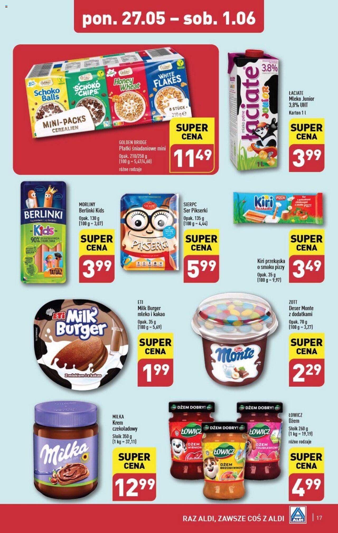 Aldi Gazetka ważna od 27.05.2024 do 01.06.2024 strona 17