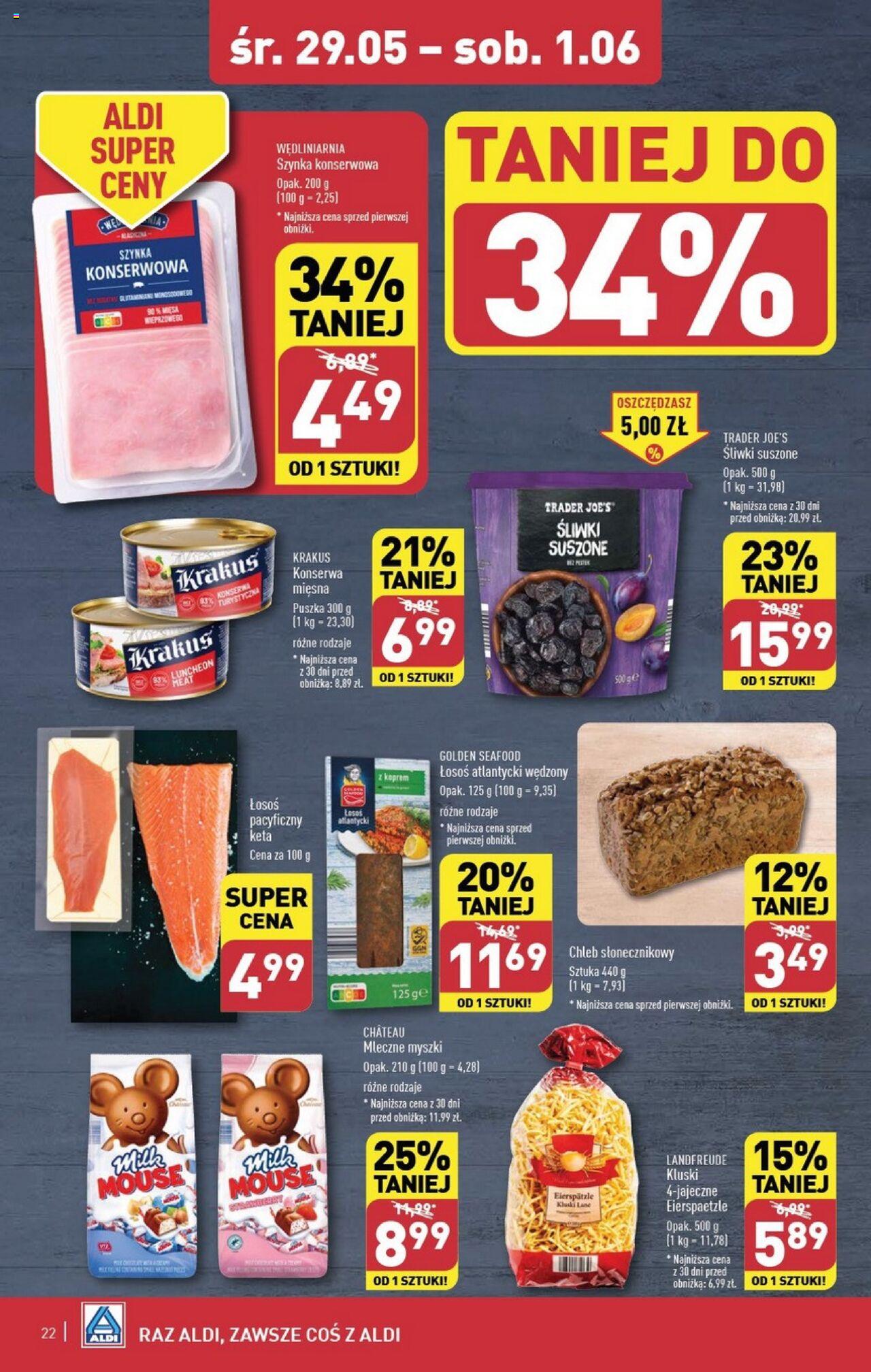 Aldi Gazetka ważna od 27.05.2024 do 01.06.2024 strona 22