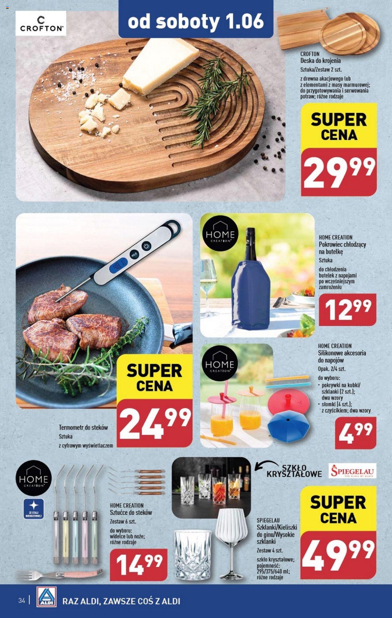 Aldi Gazetka ważna od 27.05.2024 do 01.06.2024 strona 34