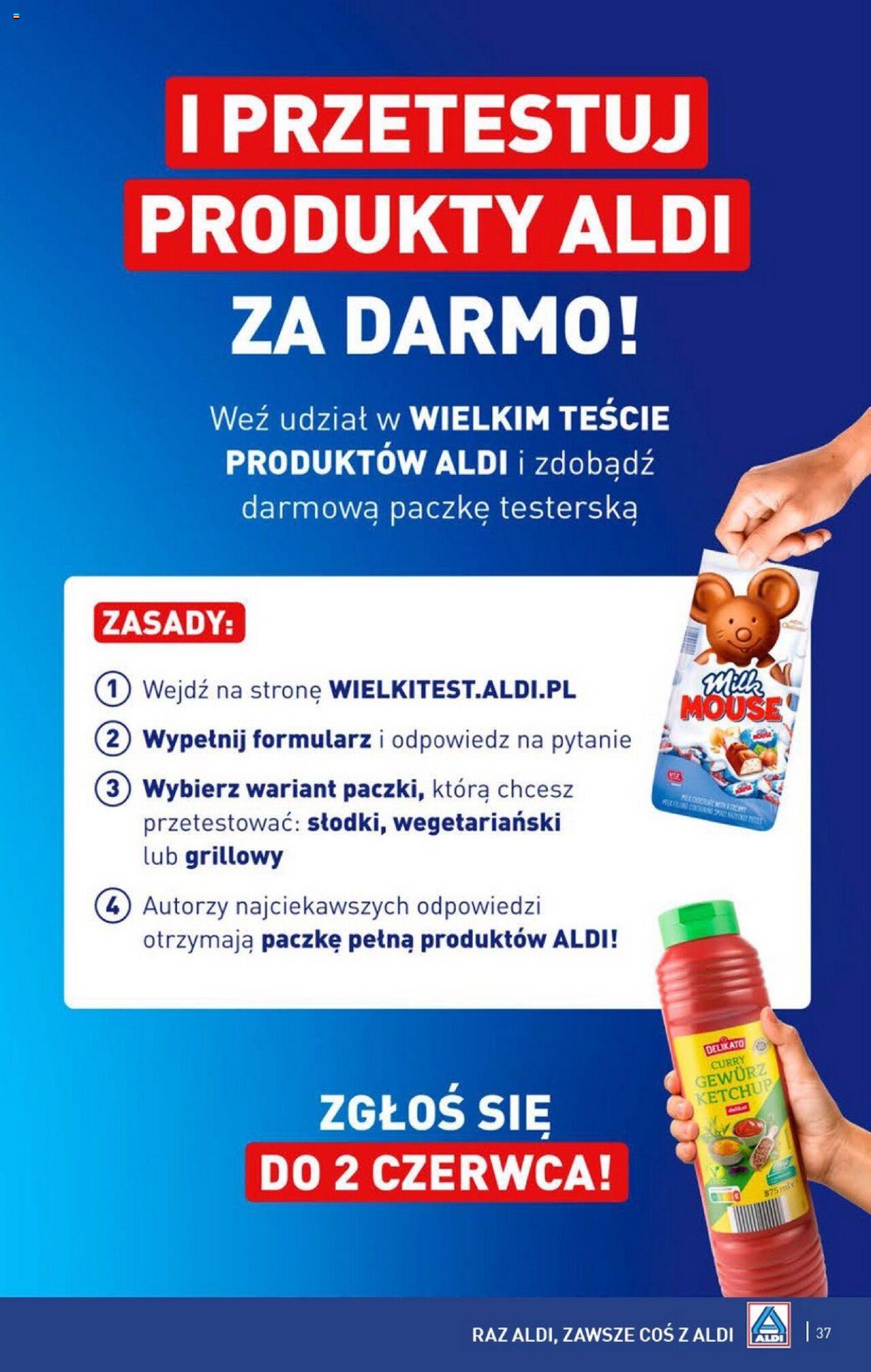 Aldi Gazetka ważna od 27.05.2024 do 01.06.2024 strona 37