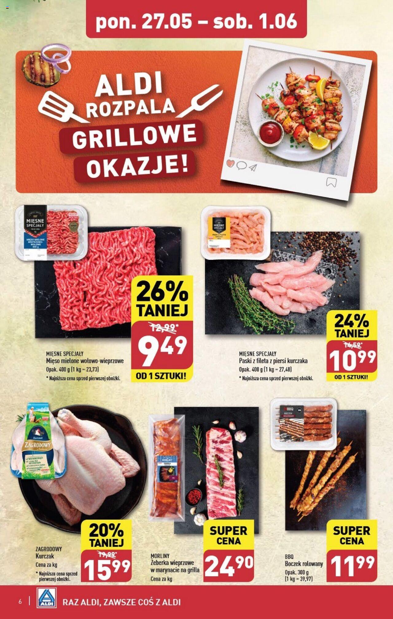 Aldi Gazetka ważna od 27.05.2024 do 01.06.2024 strona 6