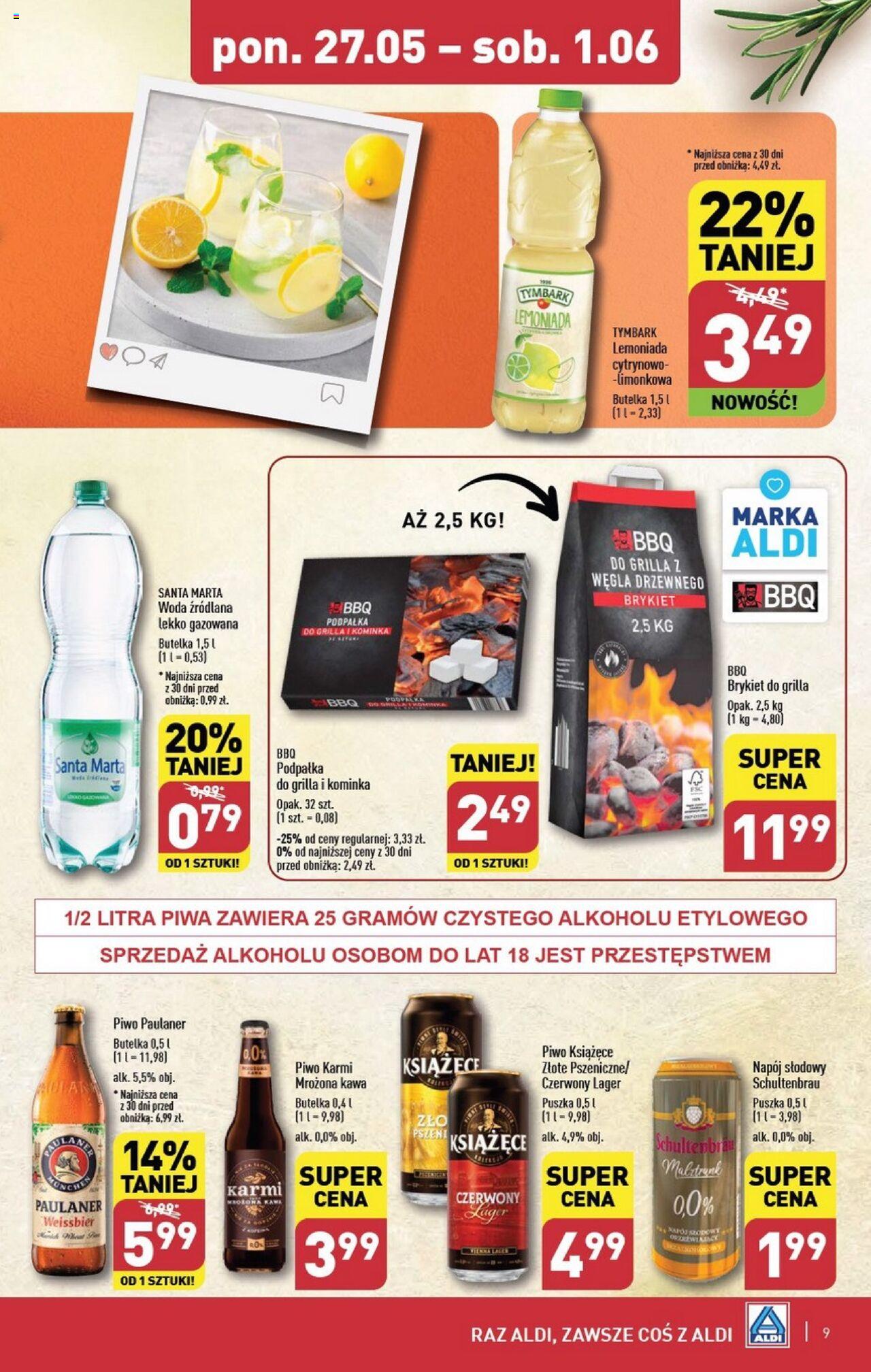 Aldi Gazetka ważna od 27.05.2024 do 01.06.2024 strona 9