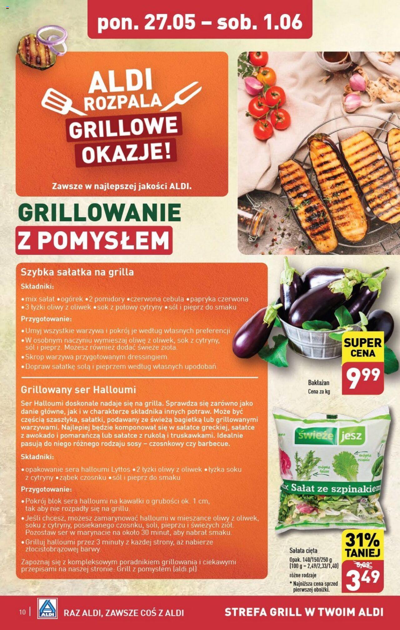 Aldi Gazetka ważna od 27.05.2024 do 01.06.2024 strona 10