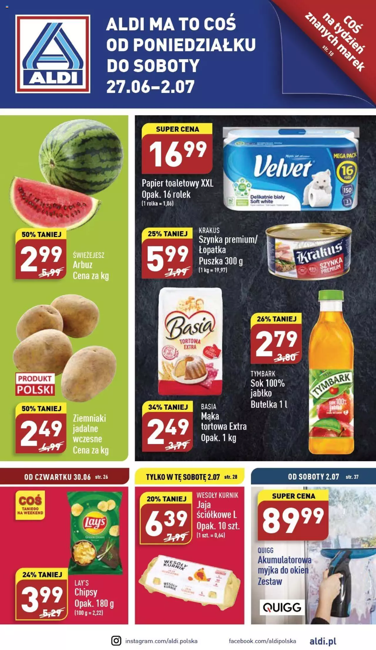 Aldi gazetka ważna od 27.06.2022 do 02.07.2022 strona 1
