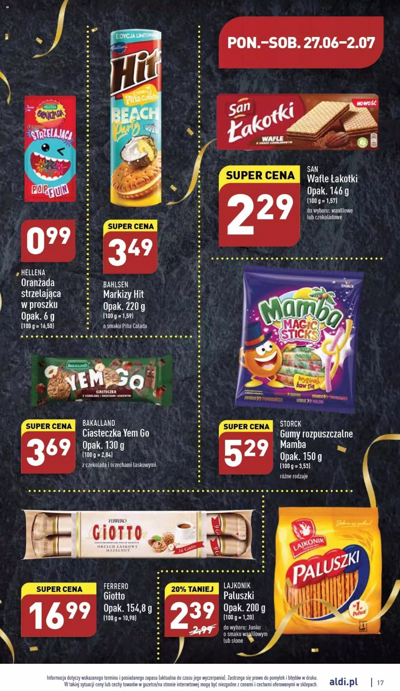 Aldi gazetka ważna od 27.06.2022 do 02.07.2022 strona 17