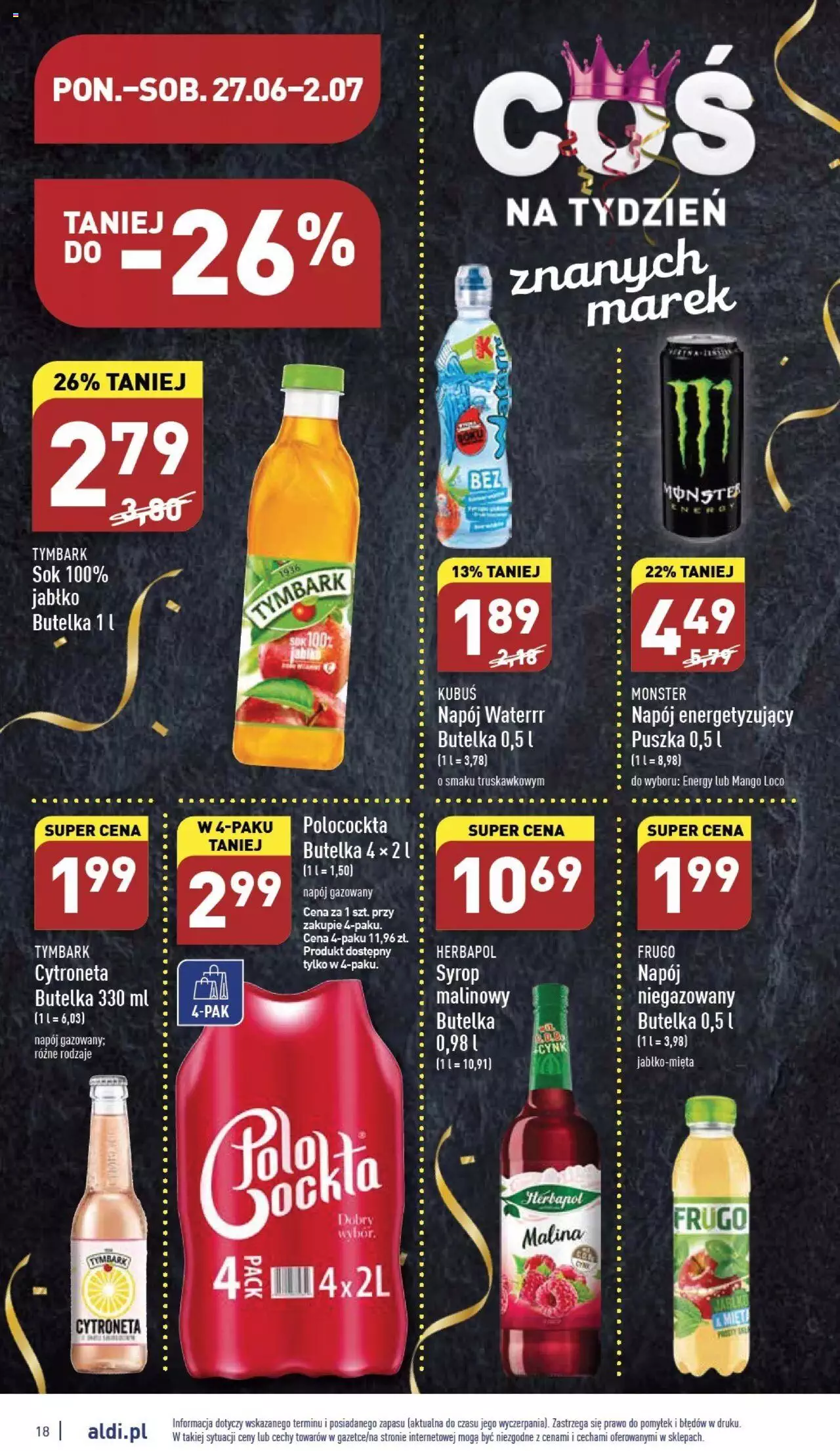 Aldi gazetka ważna od 27.06.2022 do 02.07.2022 strona 18