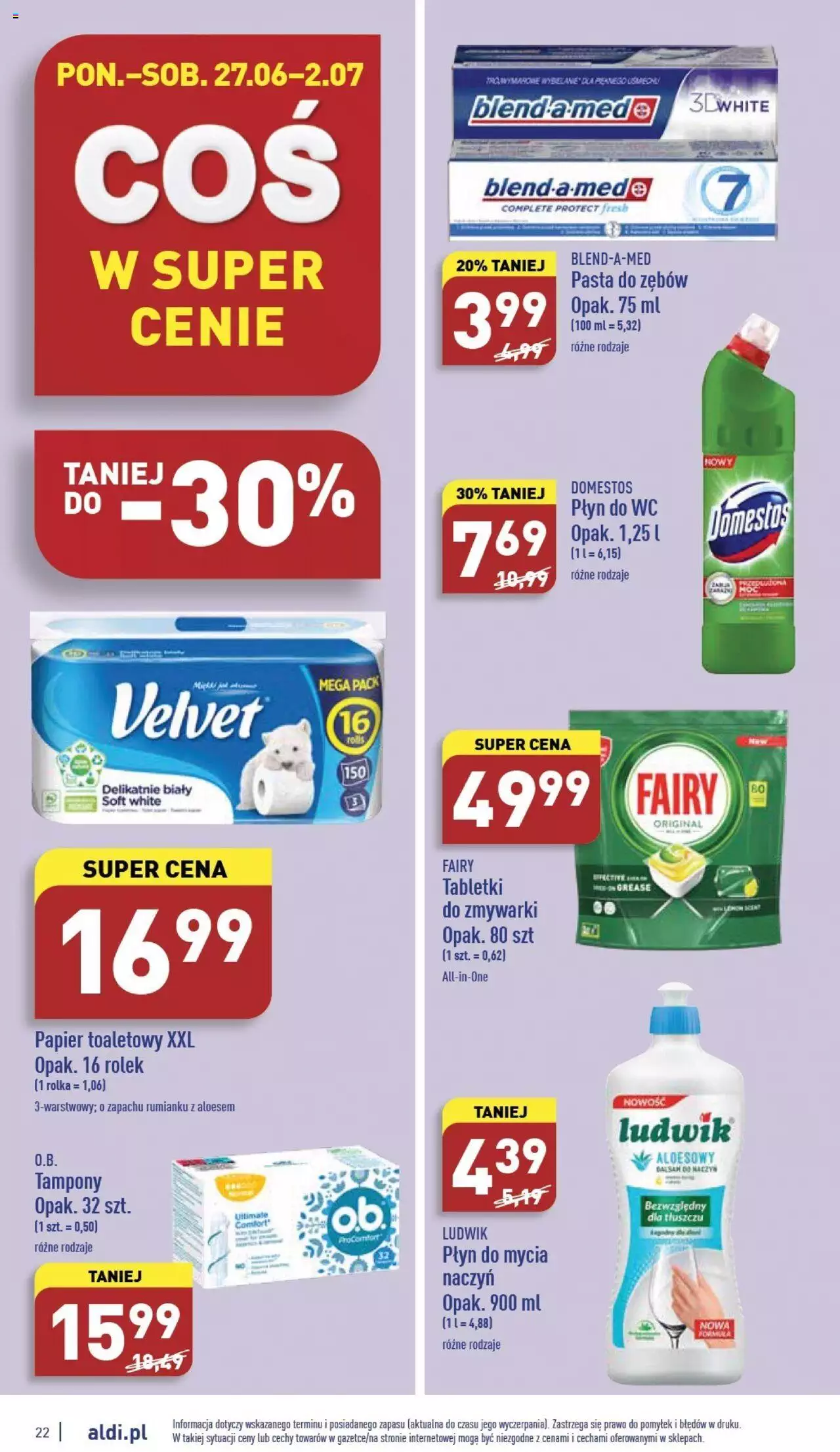 Aldi gazetka ważna od 27.06.2022 do 02.07.2022 strona 22