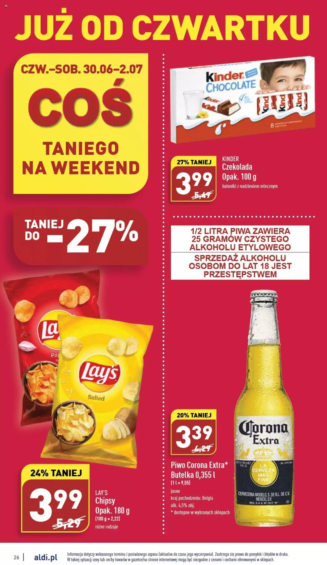 Aldi gazetka ważna od 27.06.2022 do 02.07.2022 strona 26