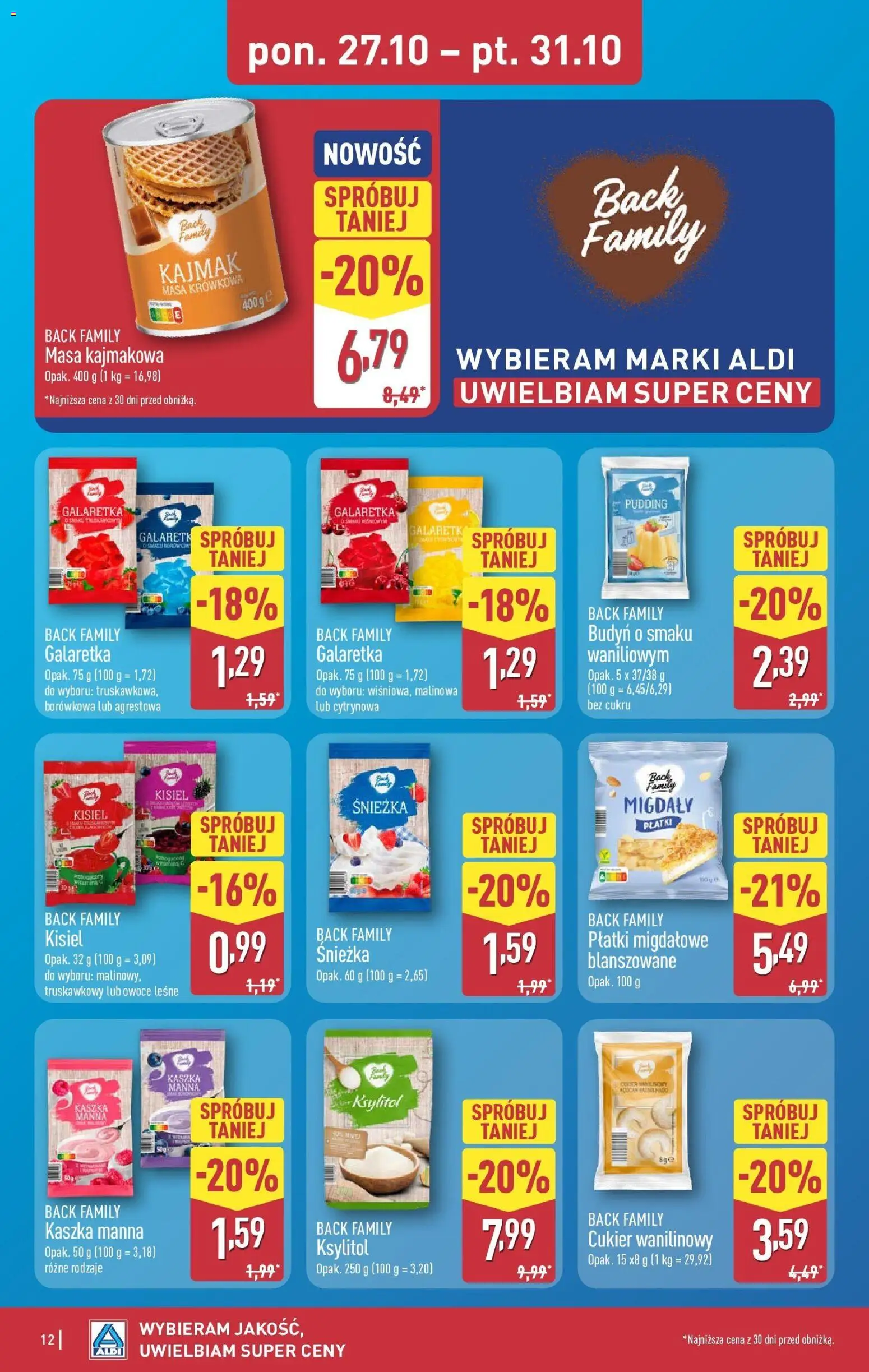 Aldi Gazetka ważna od 27.10.2025 do 31.10.2025 strona 12
