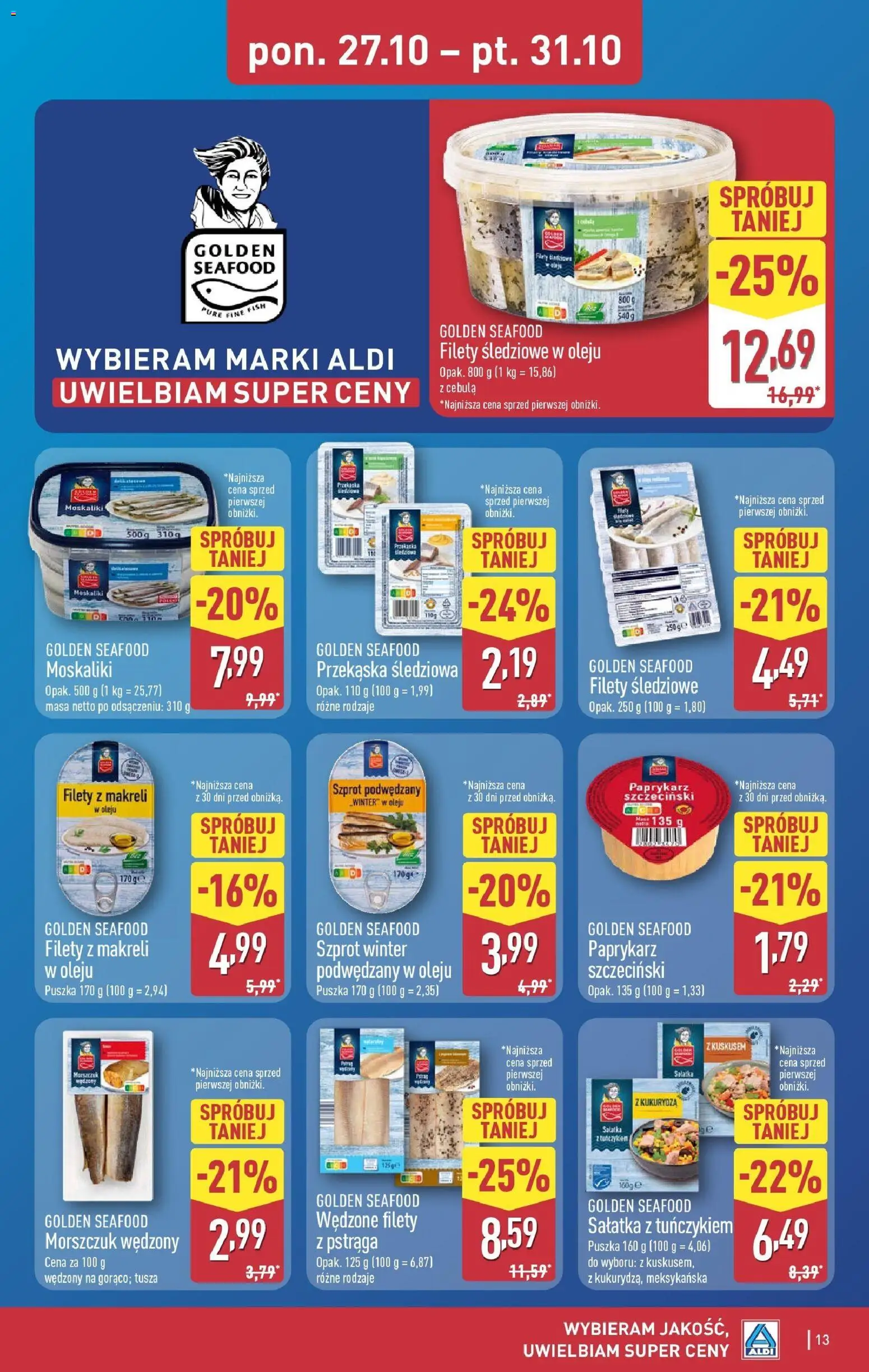 Aldi Gazetka ważna od 27.10.2025 do 31.10.2025 strona 13
