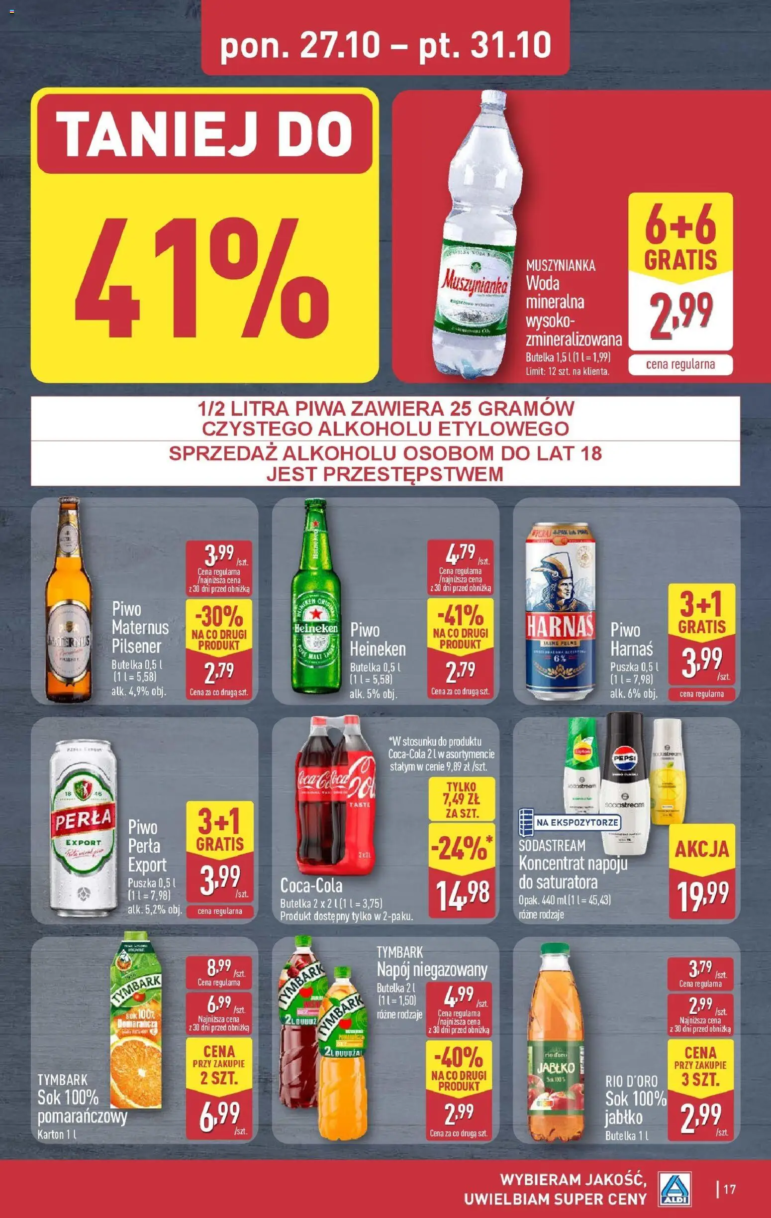Aldi Gazetka ważna od 27.10.2025 do 31.10.2025 strona 17