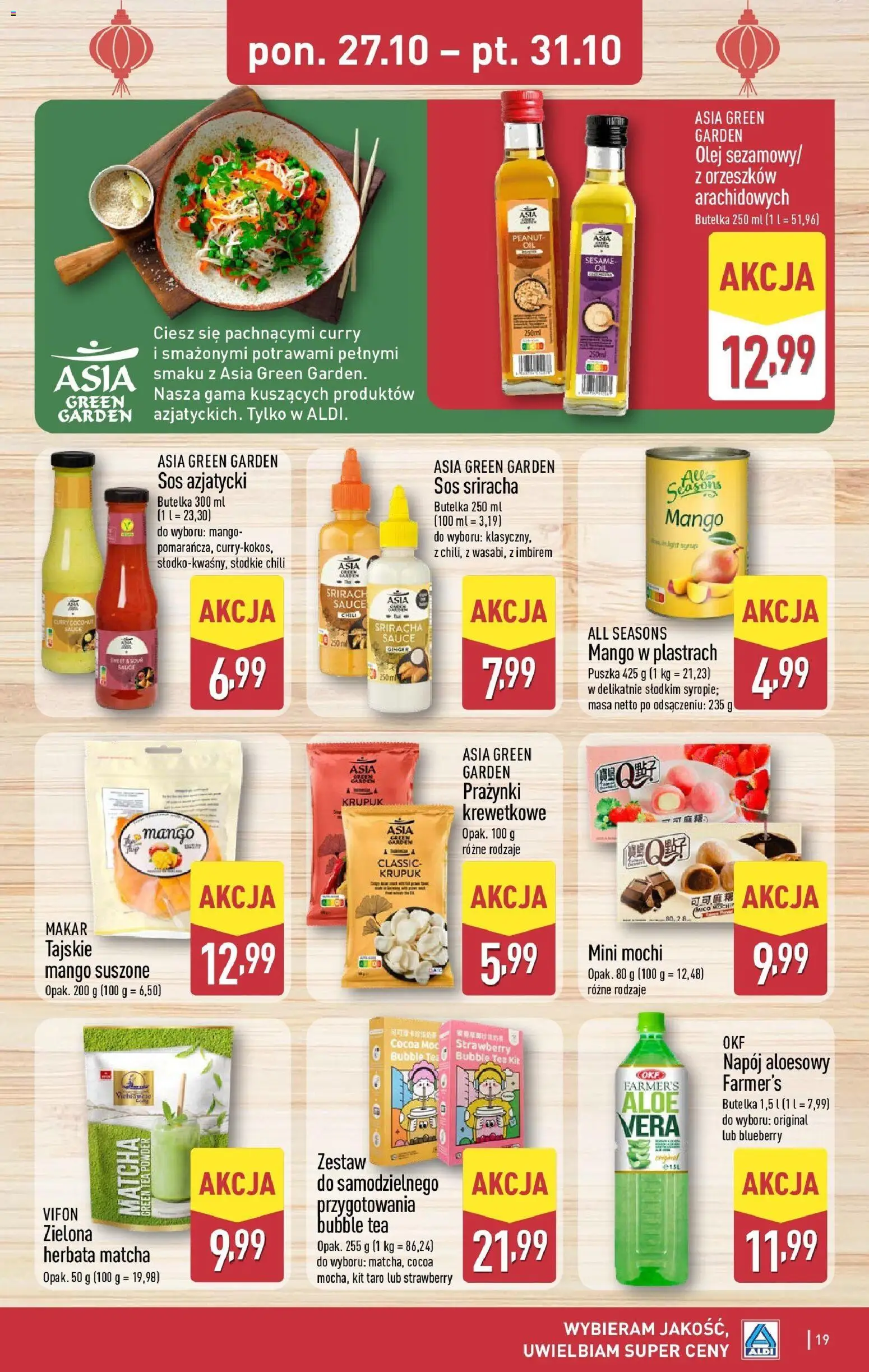 Aldi Gazetka ważna od 27.10.2025 do 31.10.2025 strona 19