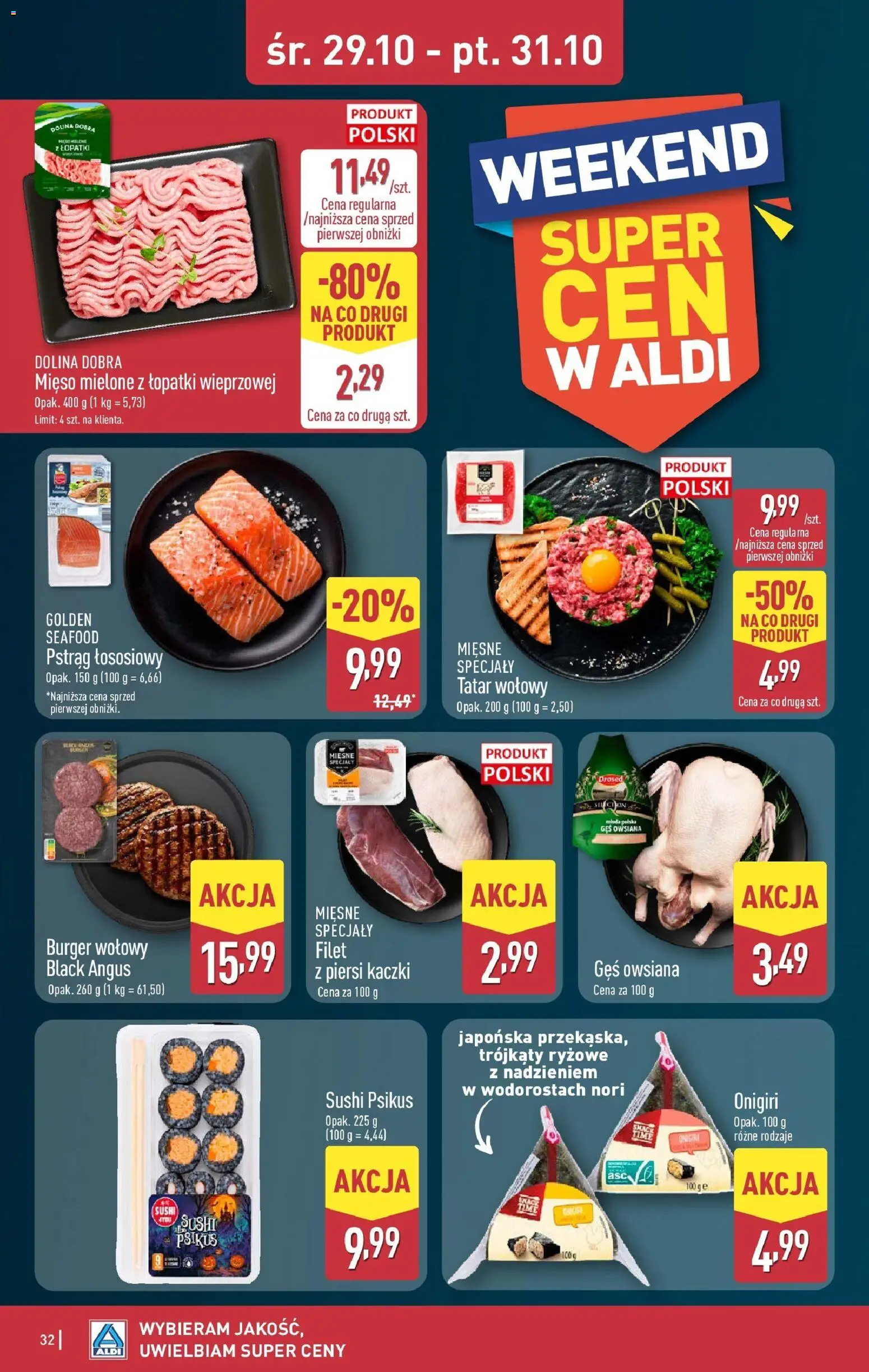 Aldi Gazetka ważna od 27.10.2025 do 31.10.2025 strona 32