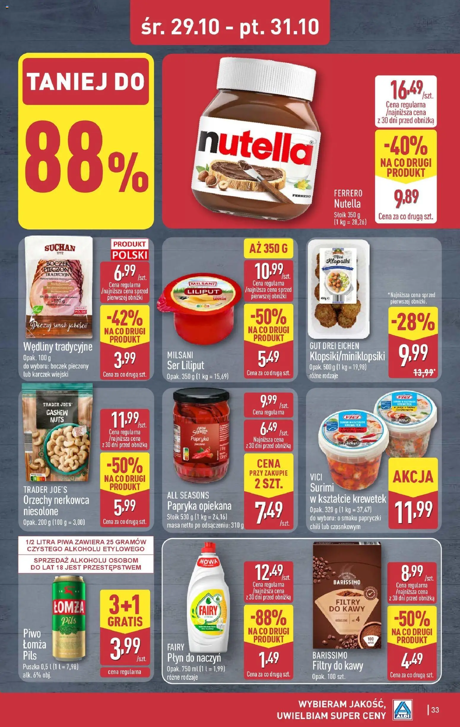 Aldi Gazetka ważna od 27.10.2025 do 31.10.2025 strona 33
