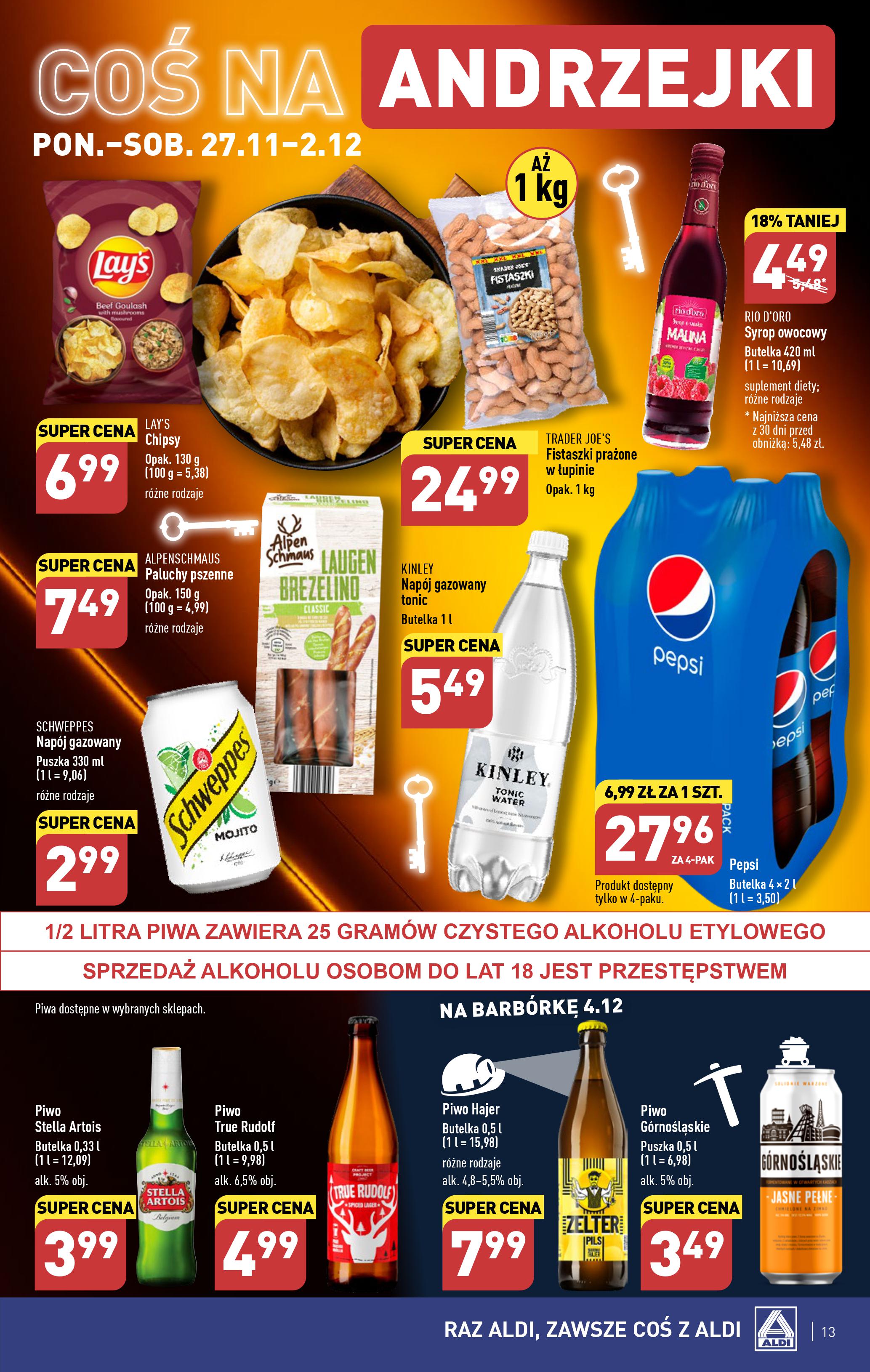 Aldi gazetka ważna od 27.11.2023 do 02.12.2023 strona 13