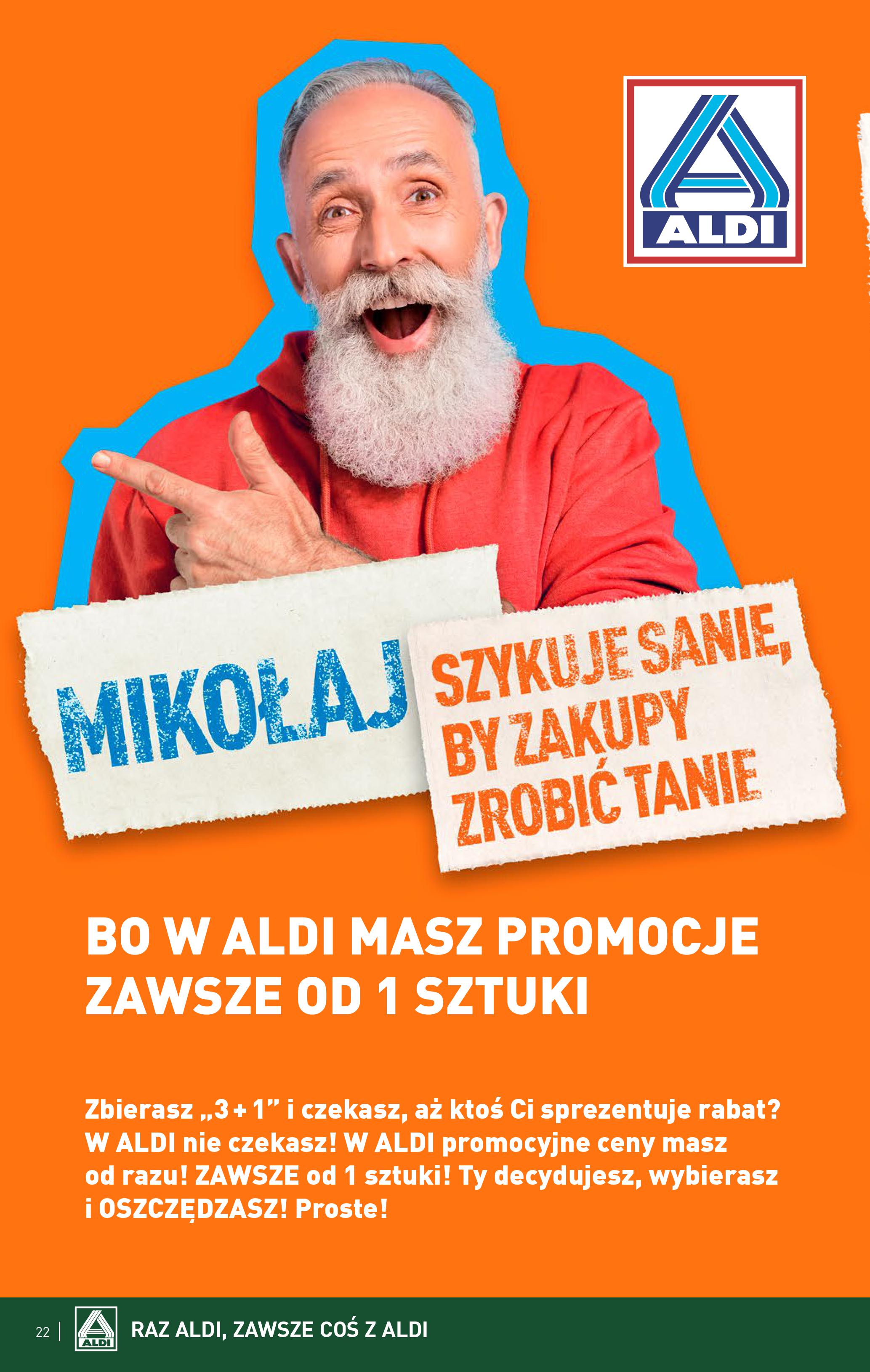 Aldi gazetka ważna od 27.11.2023 do 02.12.2023 strona 22