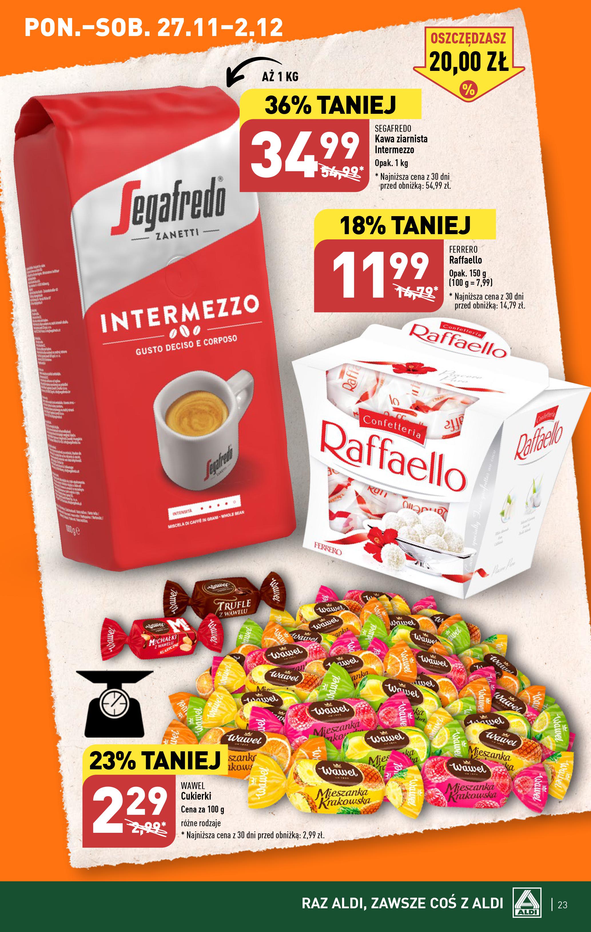 Aldi gazetka ważna od 27.11.2023 do 02.12.2023 strona 23