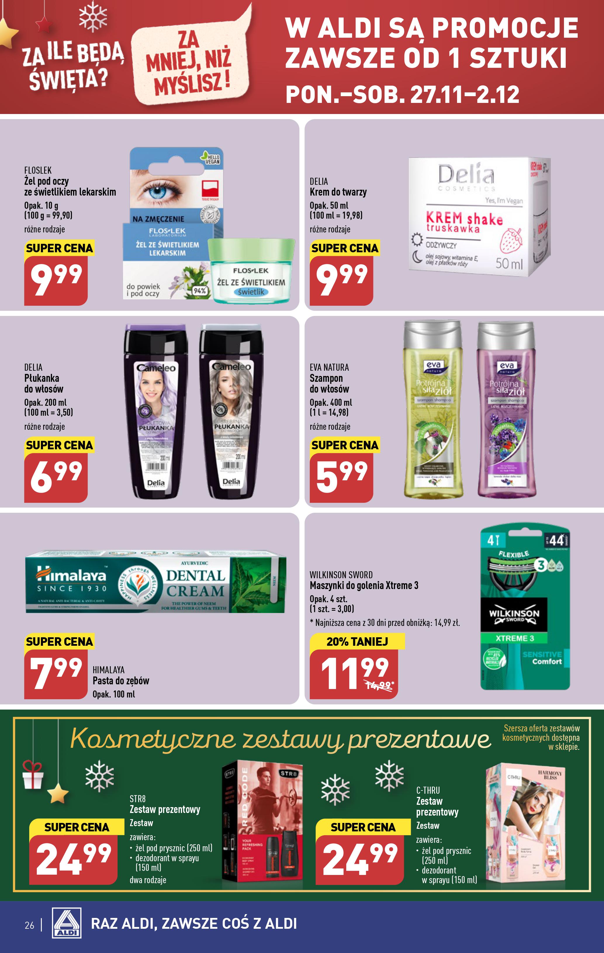 Aldi gazetka ważna od 27.11.2023 do 02.12.2023 strona 26