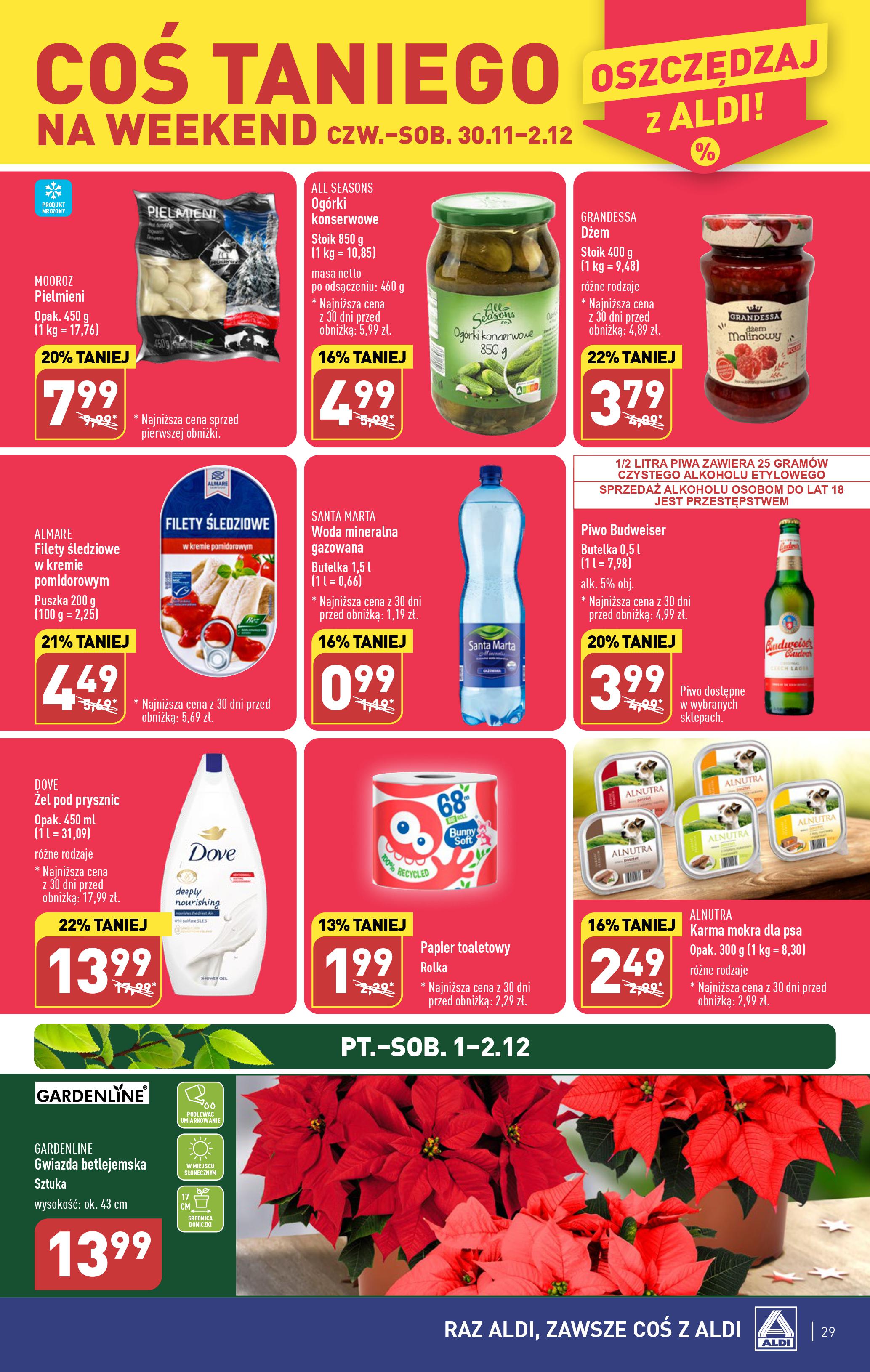 Aldi gazetka ważna od 27.11.2023 do 02.12.2023 strona 29