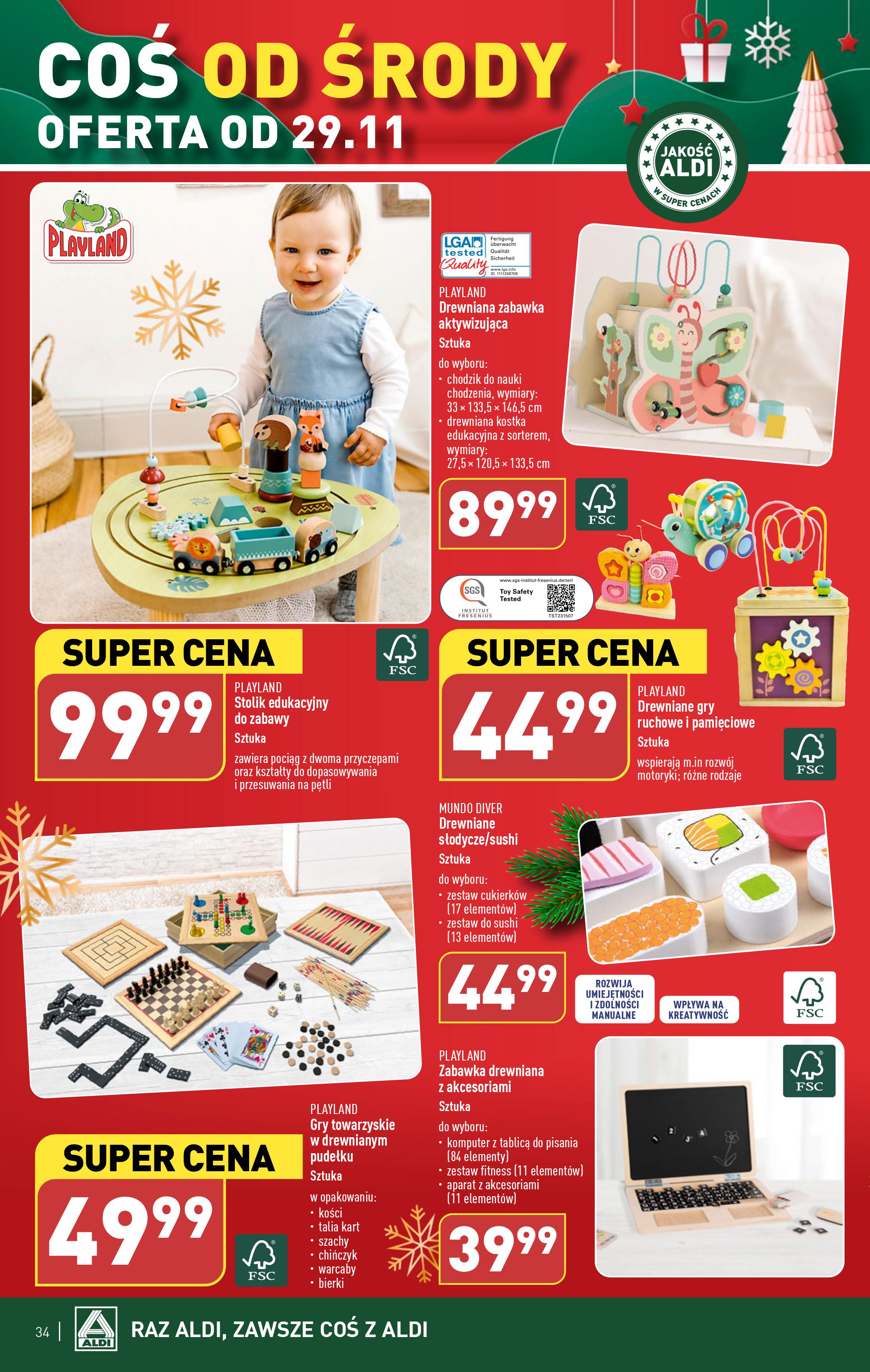 Aldi gazetka ważna od 27.11.2023 do 02.12.2023 strona 34