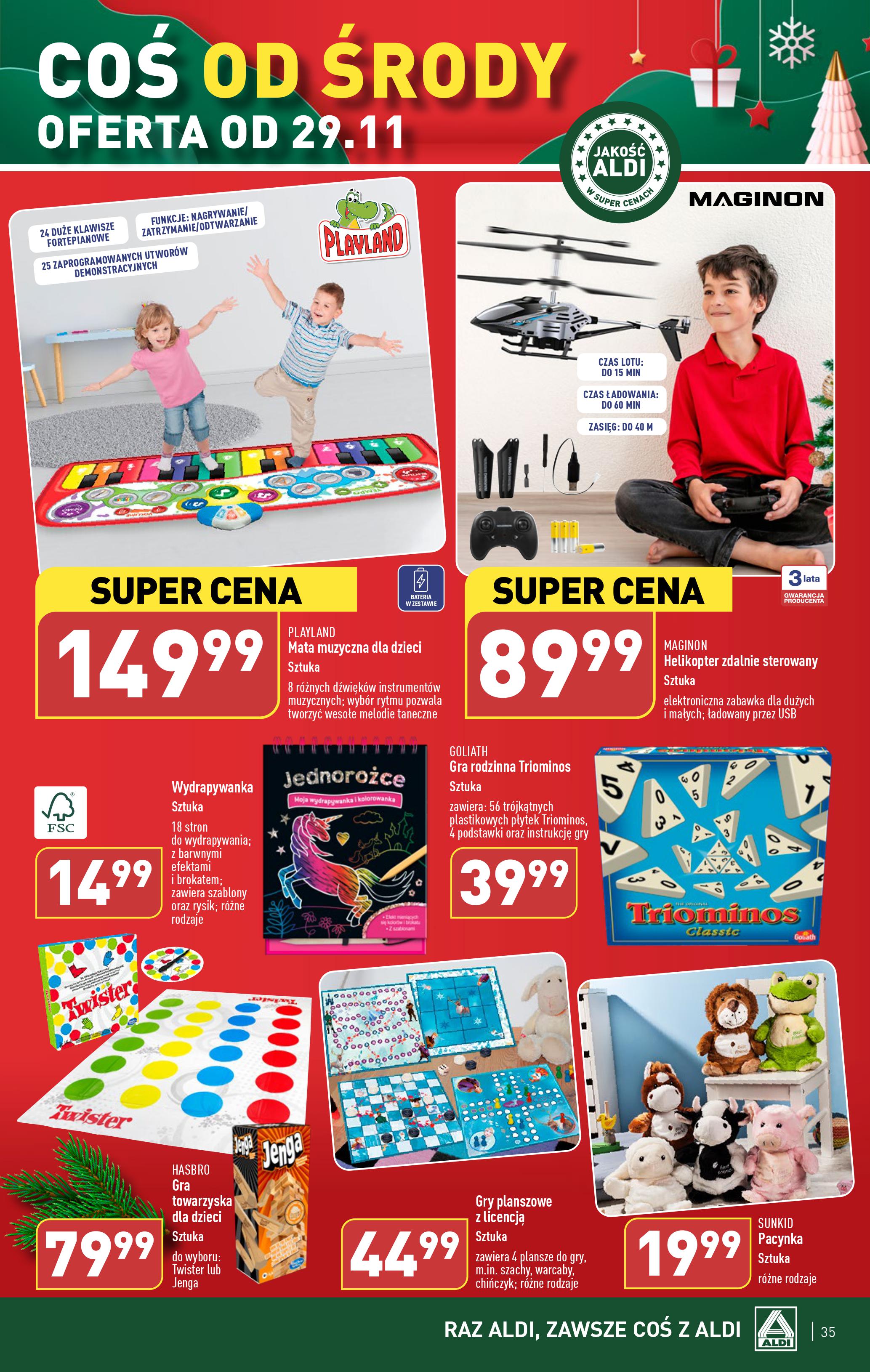 Aldi gazetka ważna od 27.11.2023 do 02.12.2023 strona 35