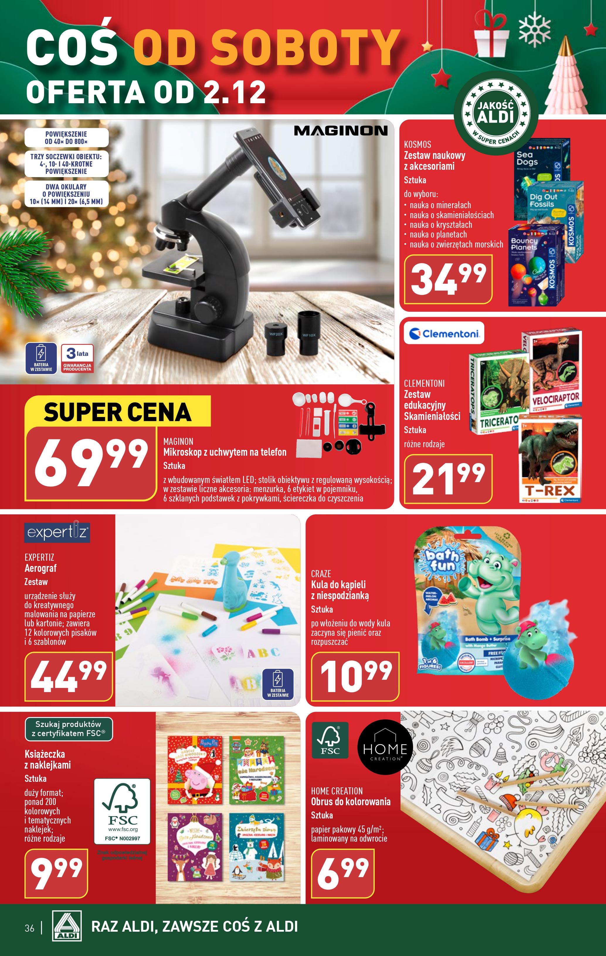 Aldi gazetka ważna od 27.11.2023 do 02.12.2023 strona 36