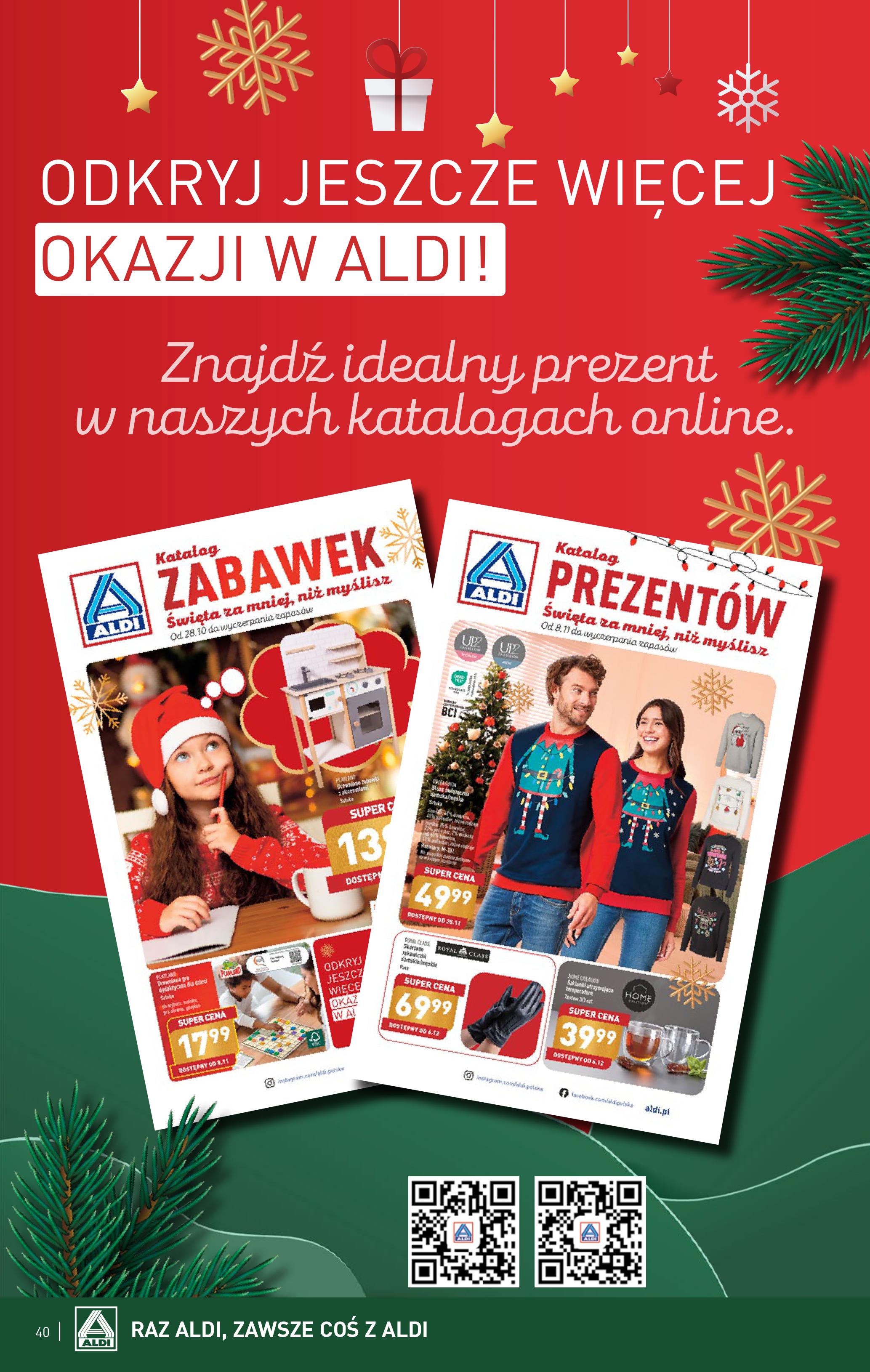 Aldi gazetka ważna od 27.11.2023 do 02.12.2023 strona 40